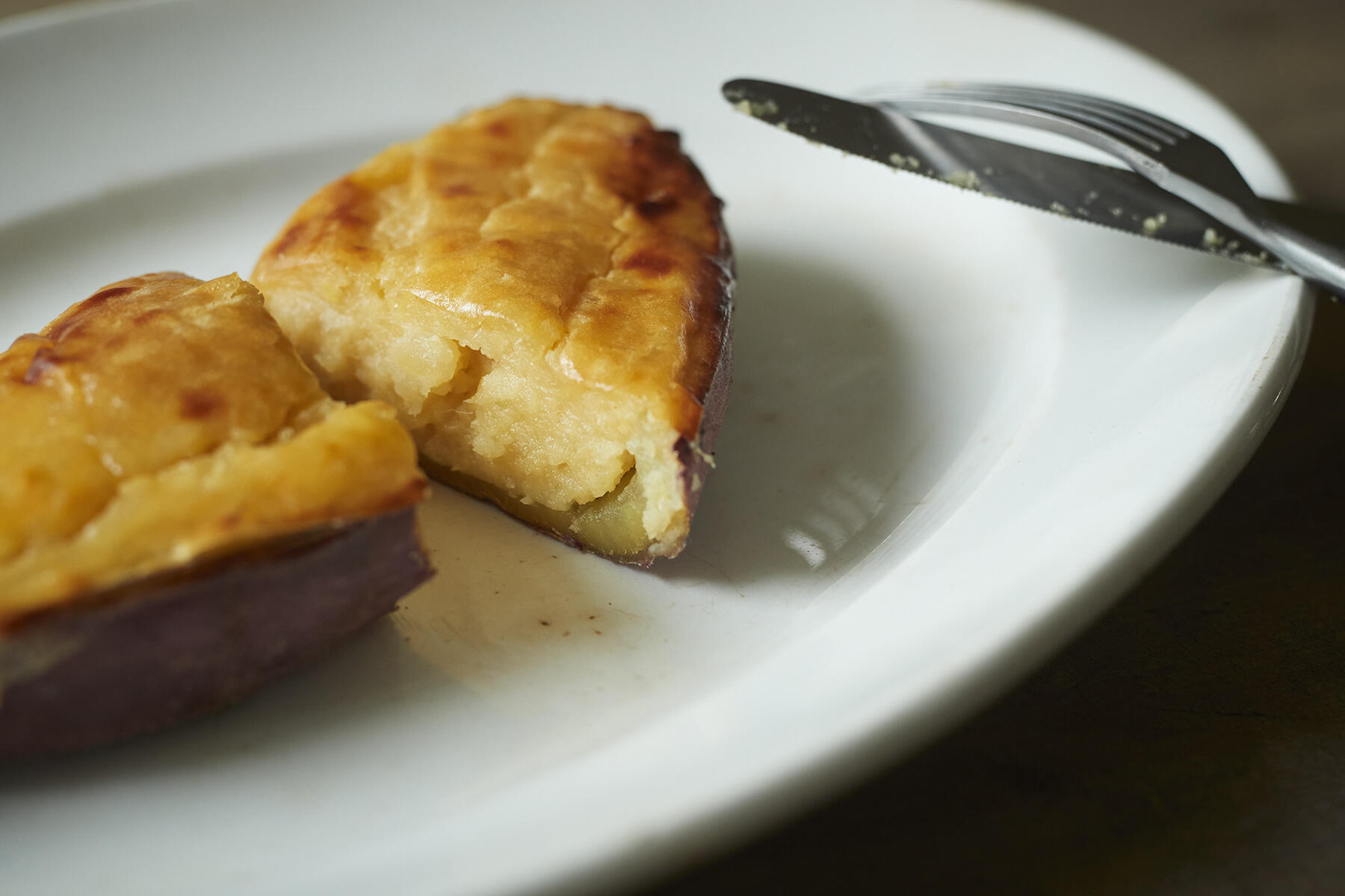 秋のお楽しみ“裏ごしなしのスイートポテト”