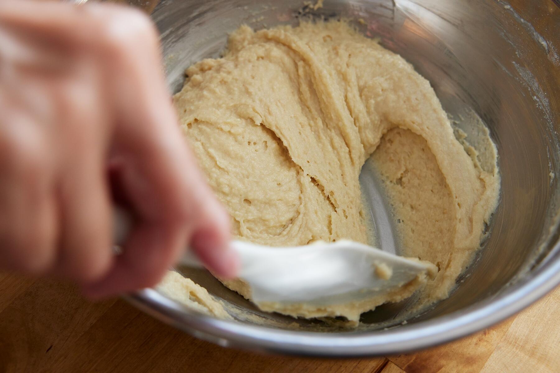 粉類とさっくり混ぜる