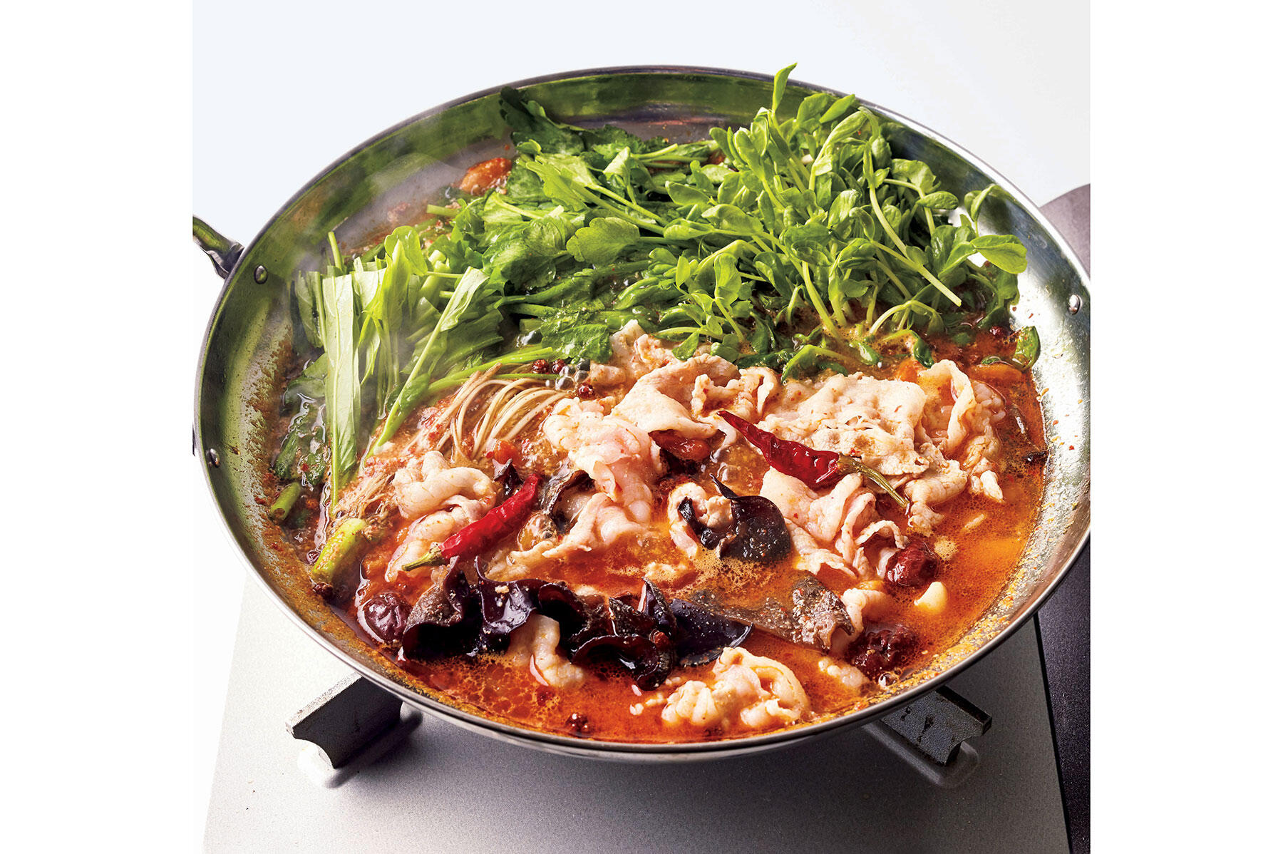 ひと口食べるたびに体が元気になっていく“豚バラの韓国風鍋”