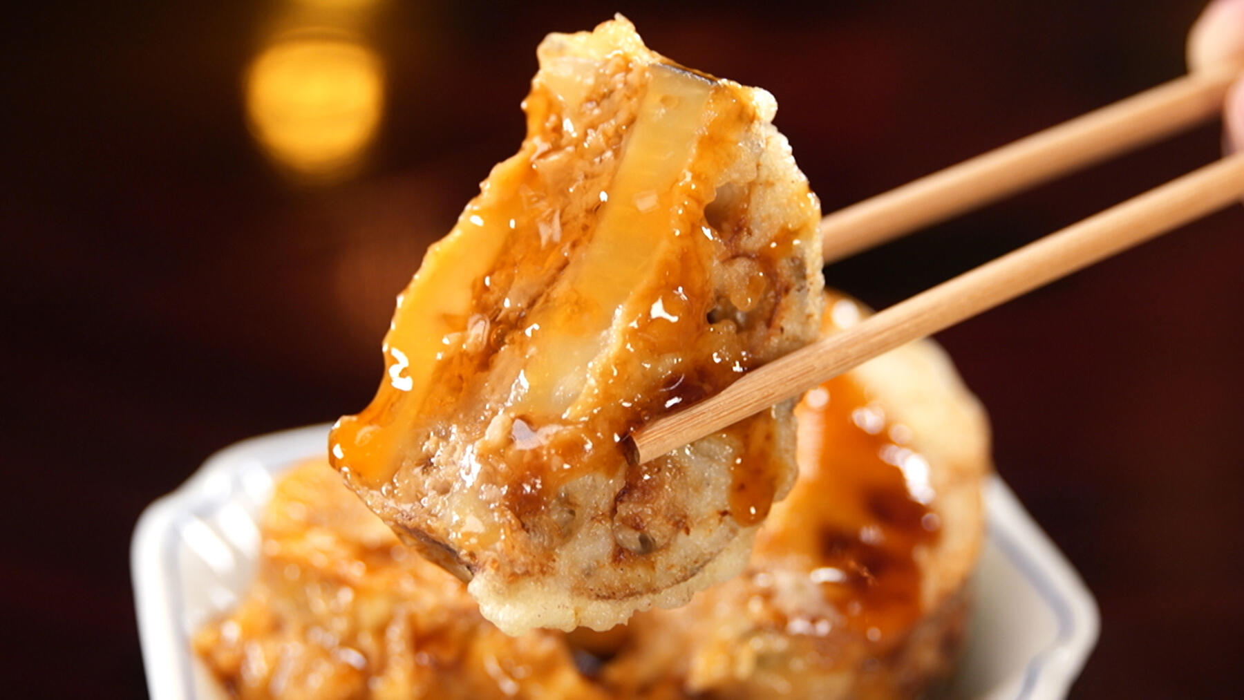 れんこんのはさみ揚げ