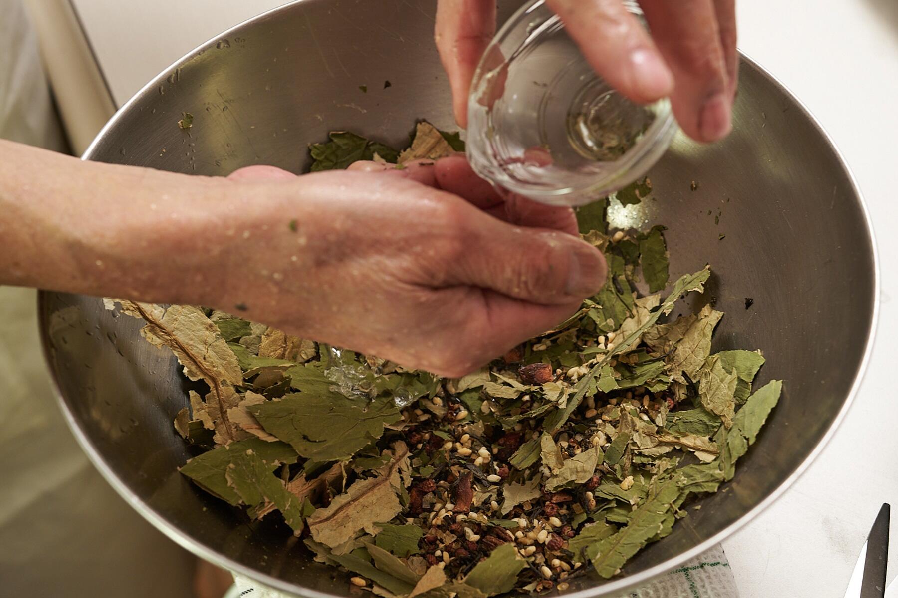 燻す準備をする