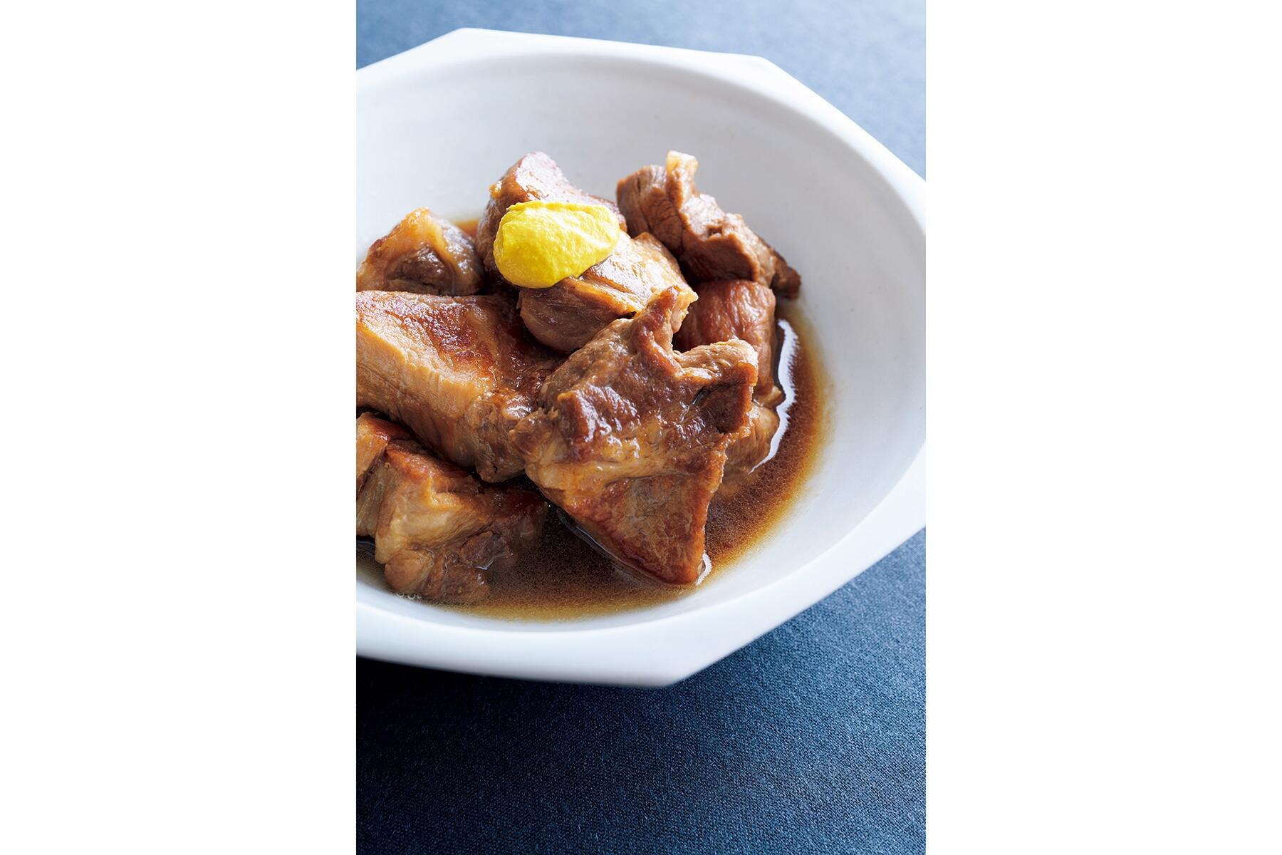 しっかり食べごたえのある“煮豚”