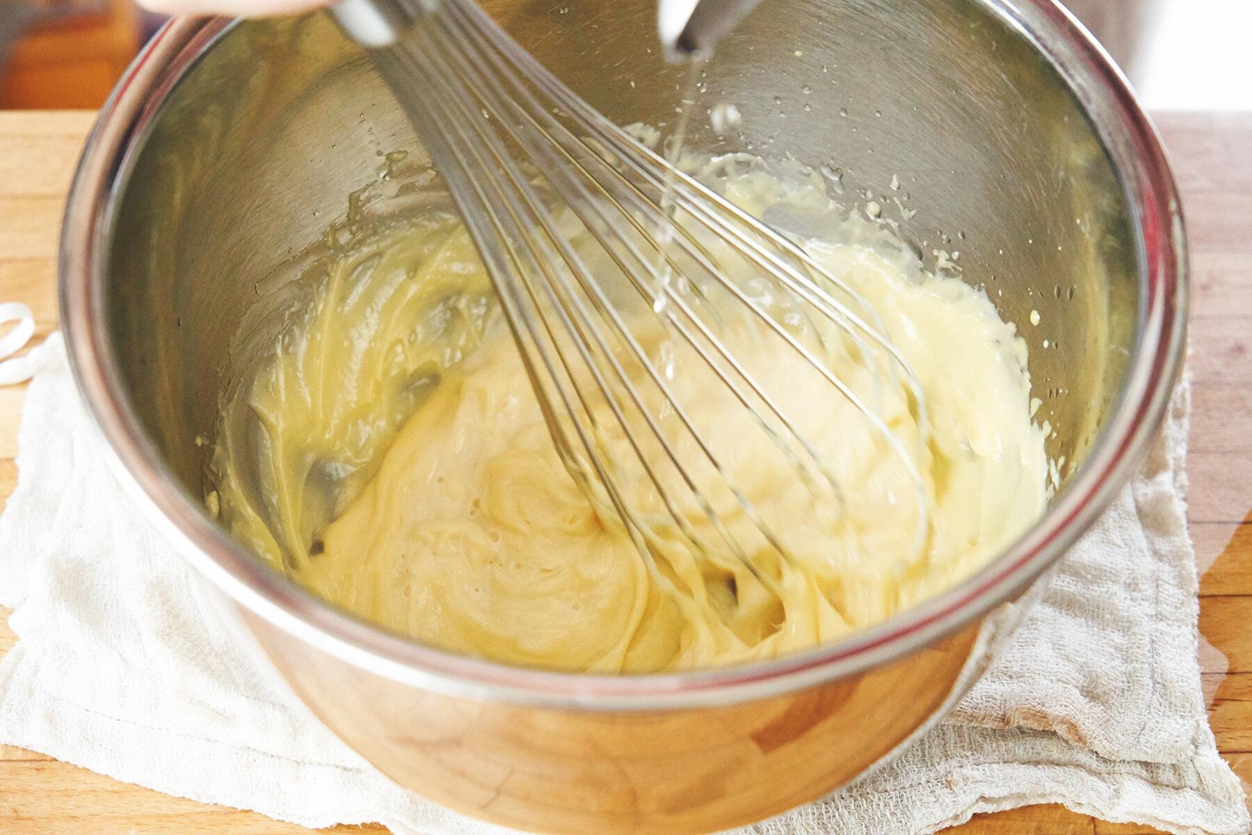 乳化させていく