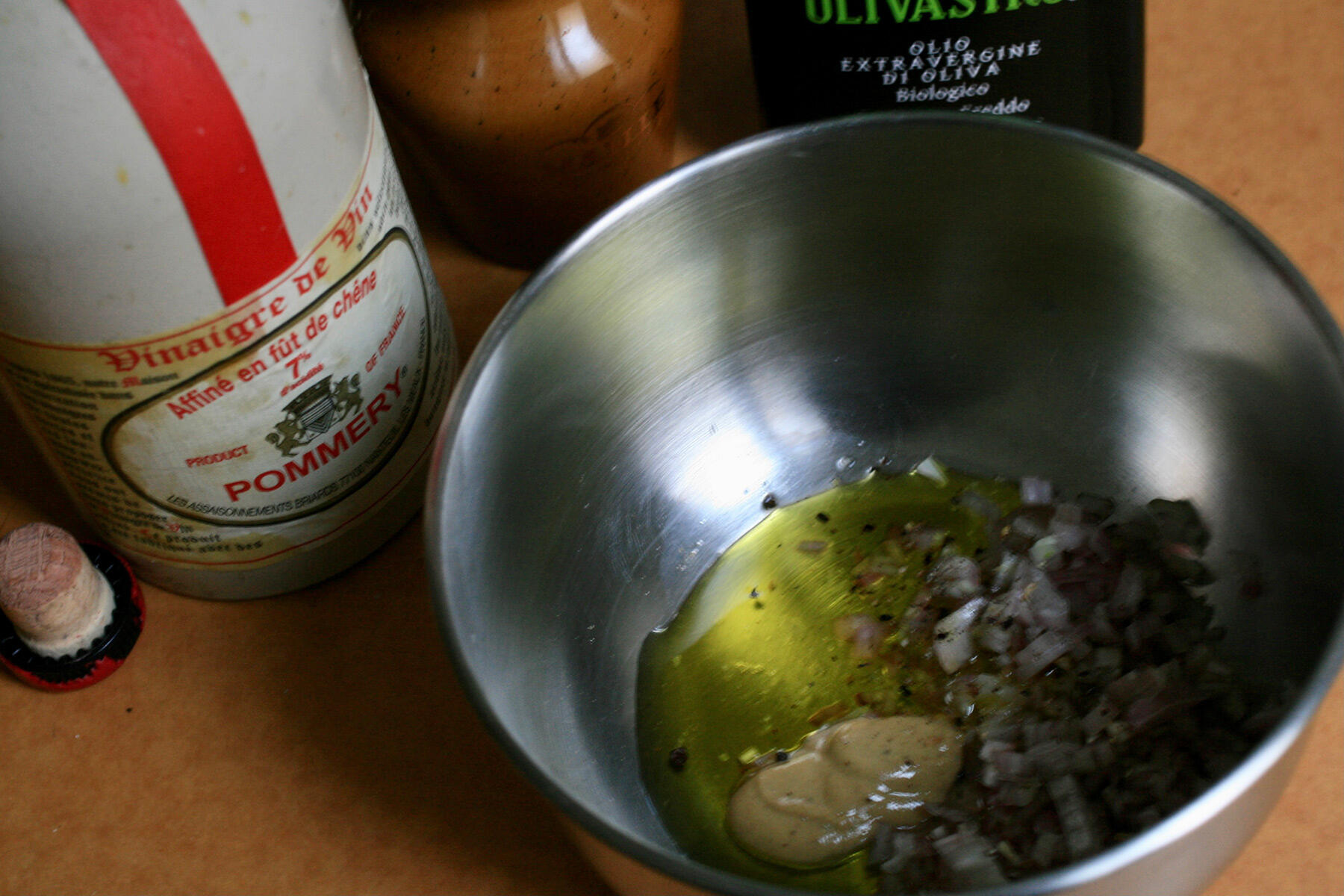 ドレッシングをつくる