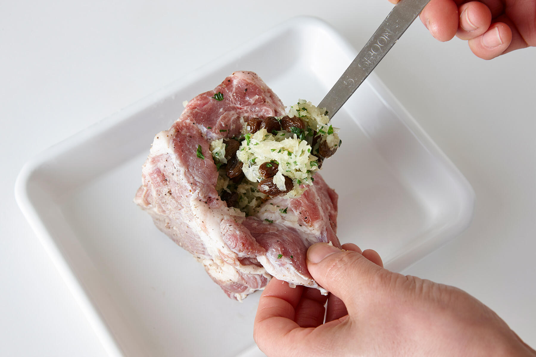 フィリングを詰める