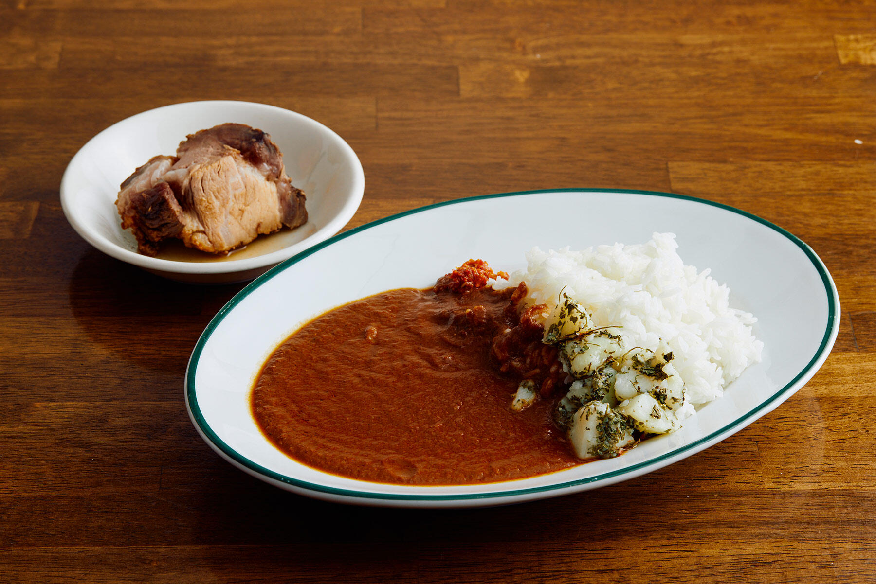 渋谷「ポークビンダルー食べる副大統領」のポークビンダルー 　930円