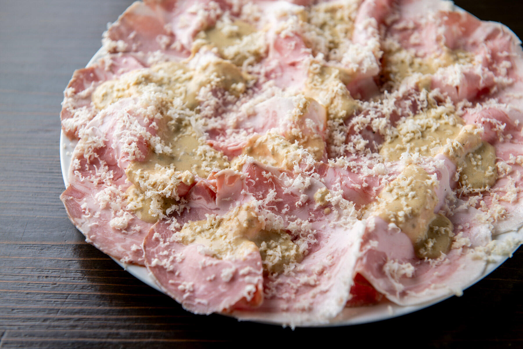 自家製ロースハムトンナートと西洋わさび 1,500円