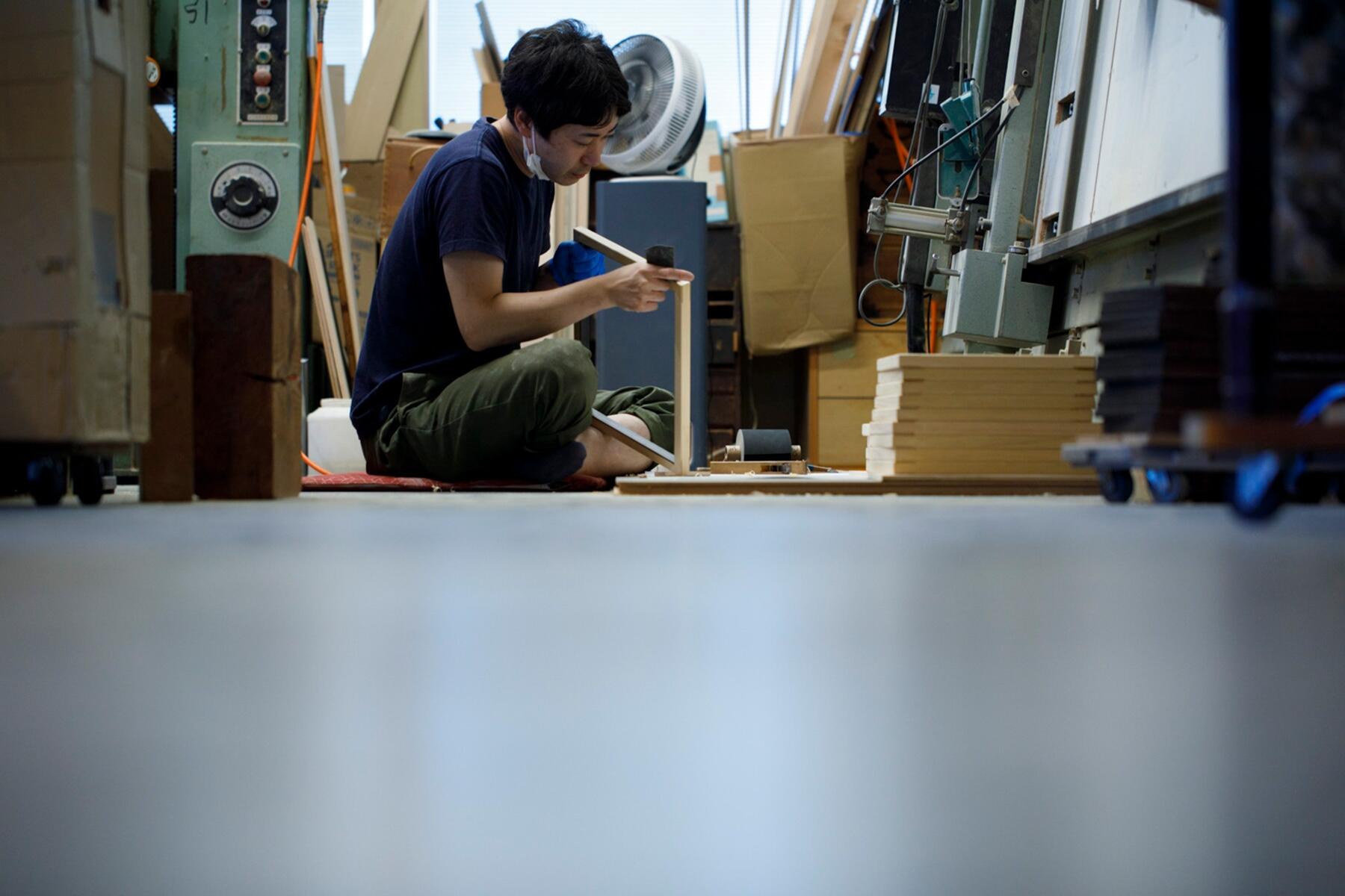 作業の様子