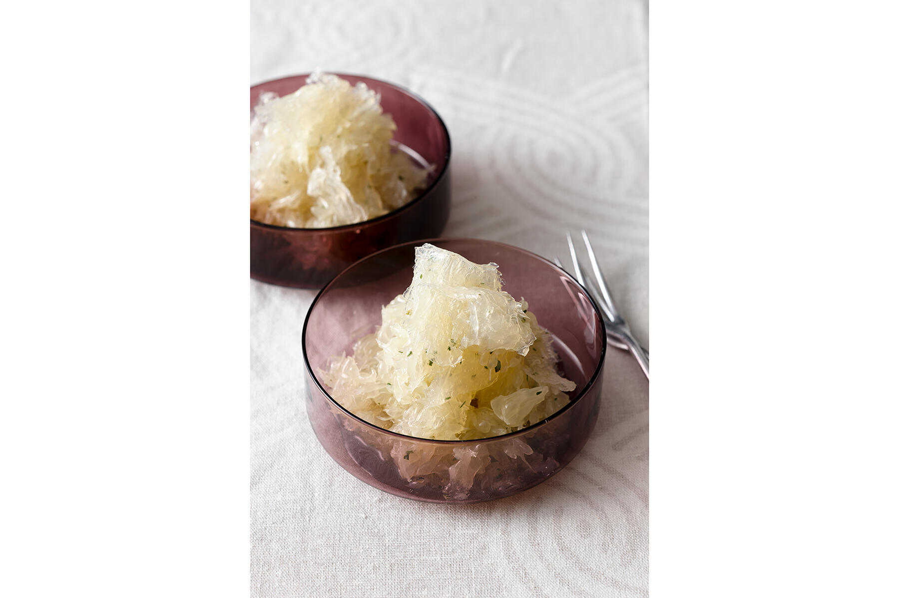 ローズマリー香る“グレープフルーツとちぎり寒天の香りデザート”