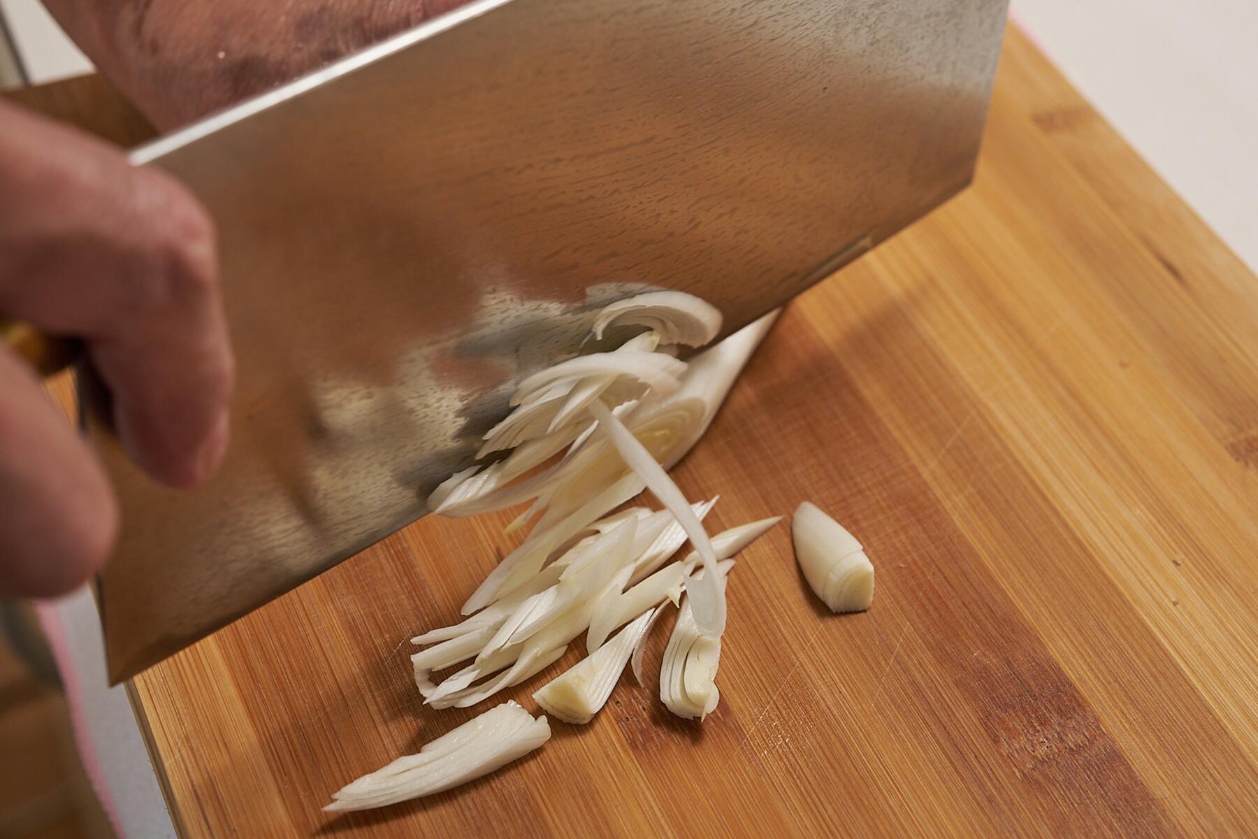 下ごしらえをする