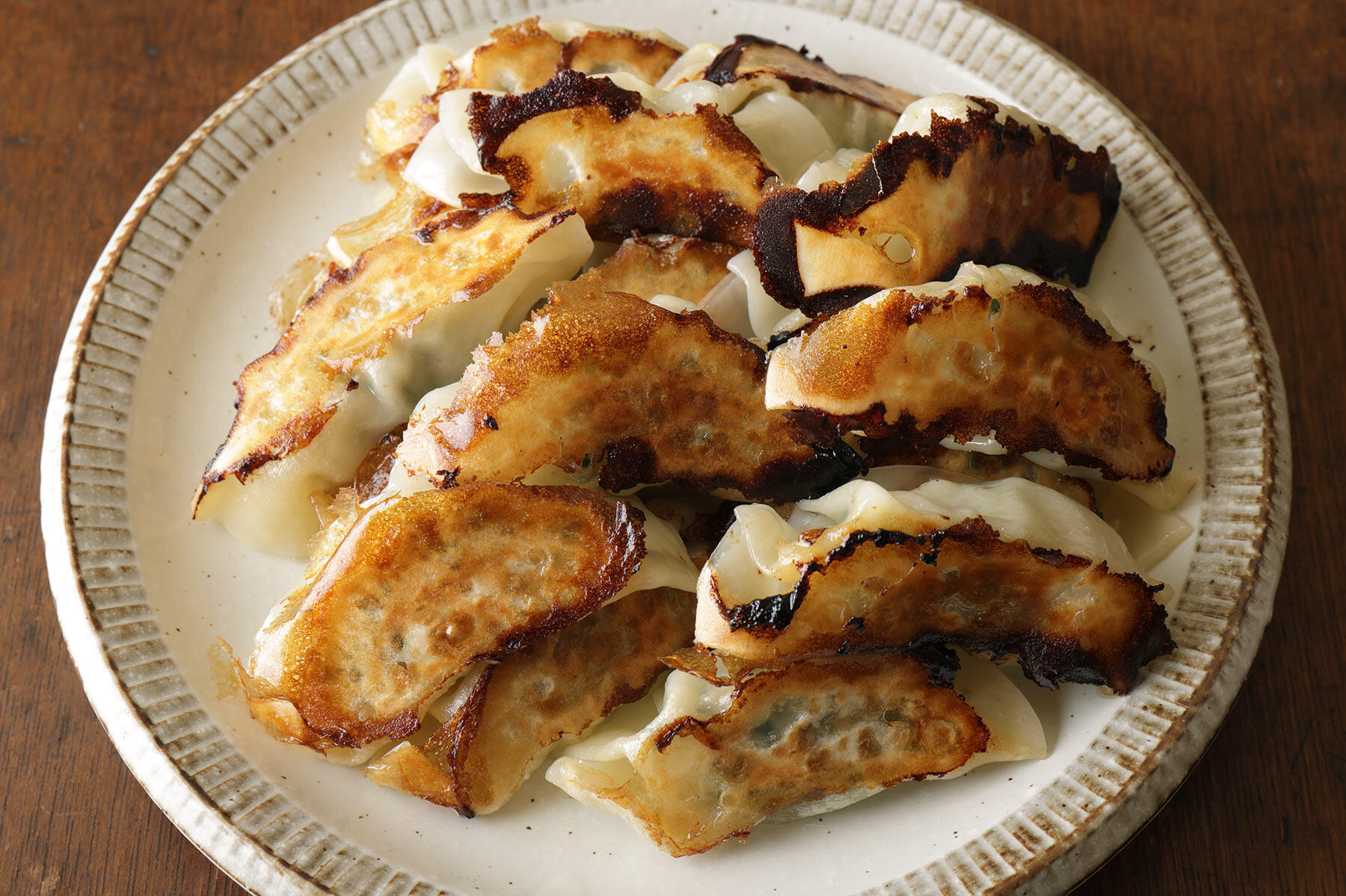 みずみずしい美味しさ！“にら餃子”