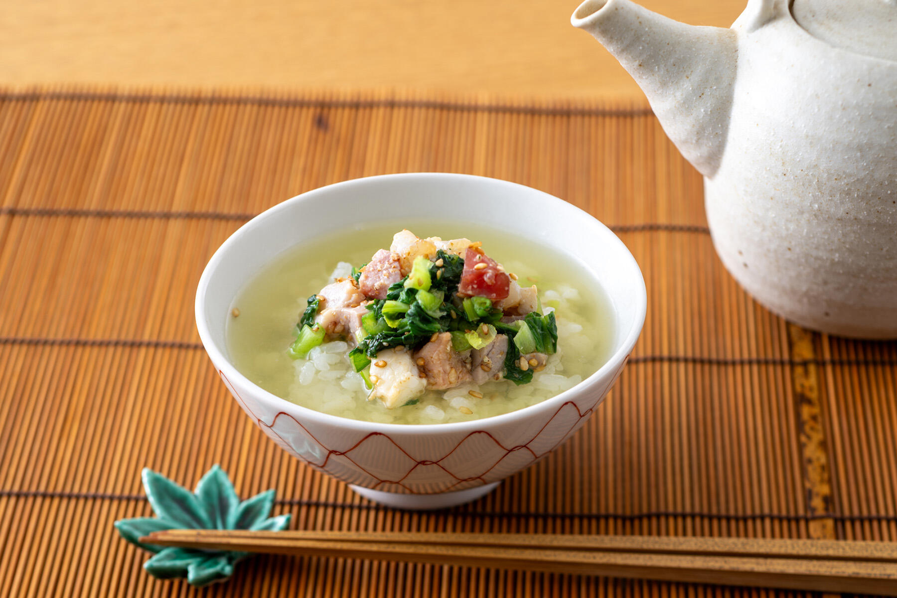 お茶漬けにしても!