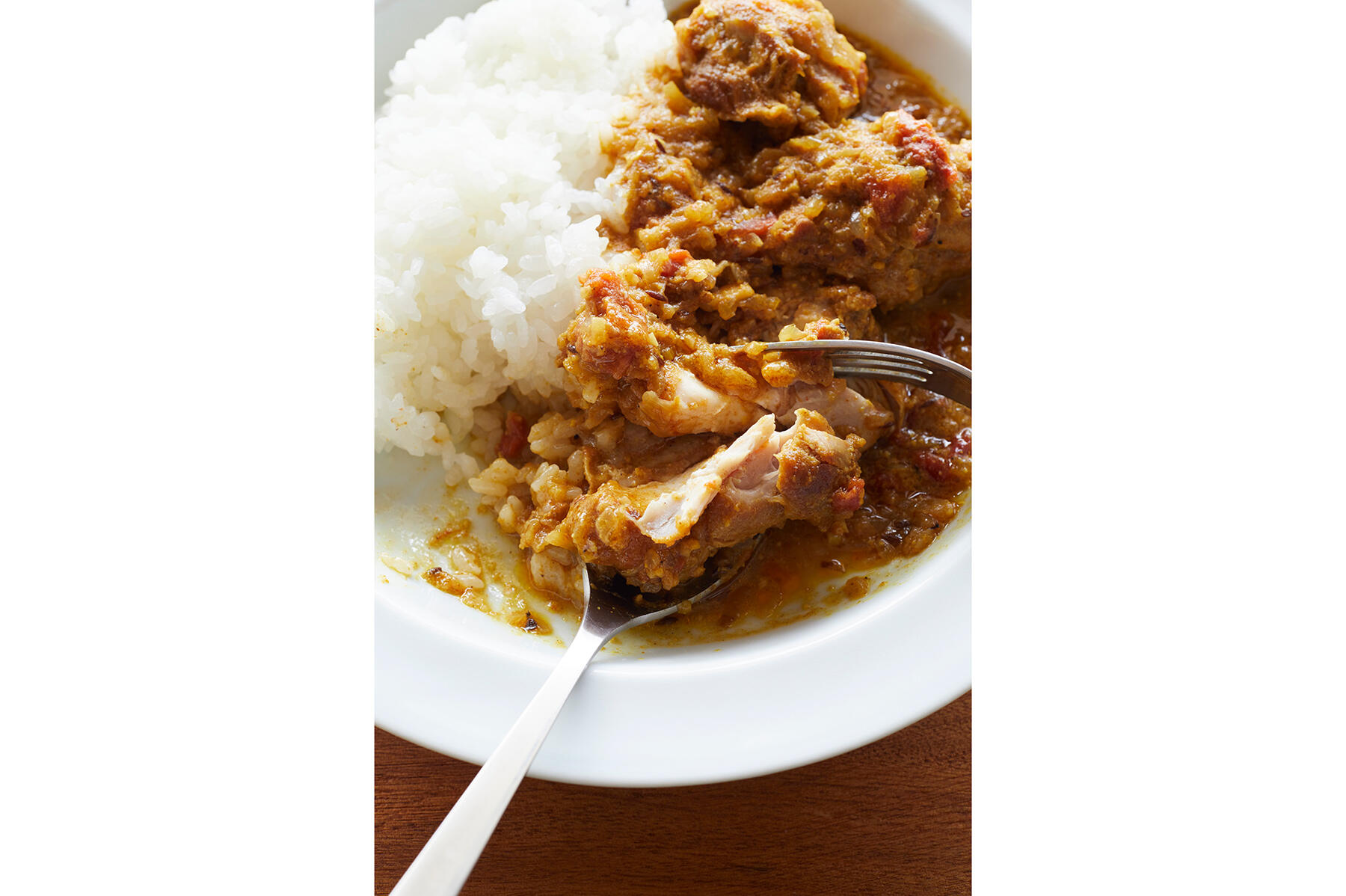 さっぱりスパイシーな“チキンカレー”