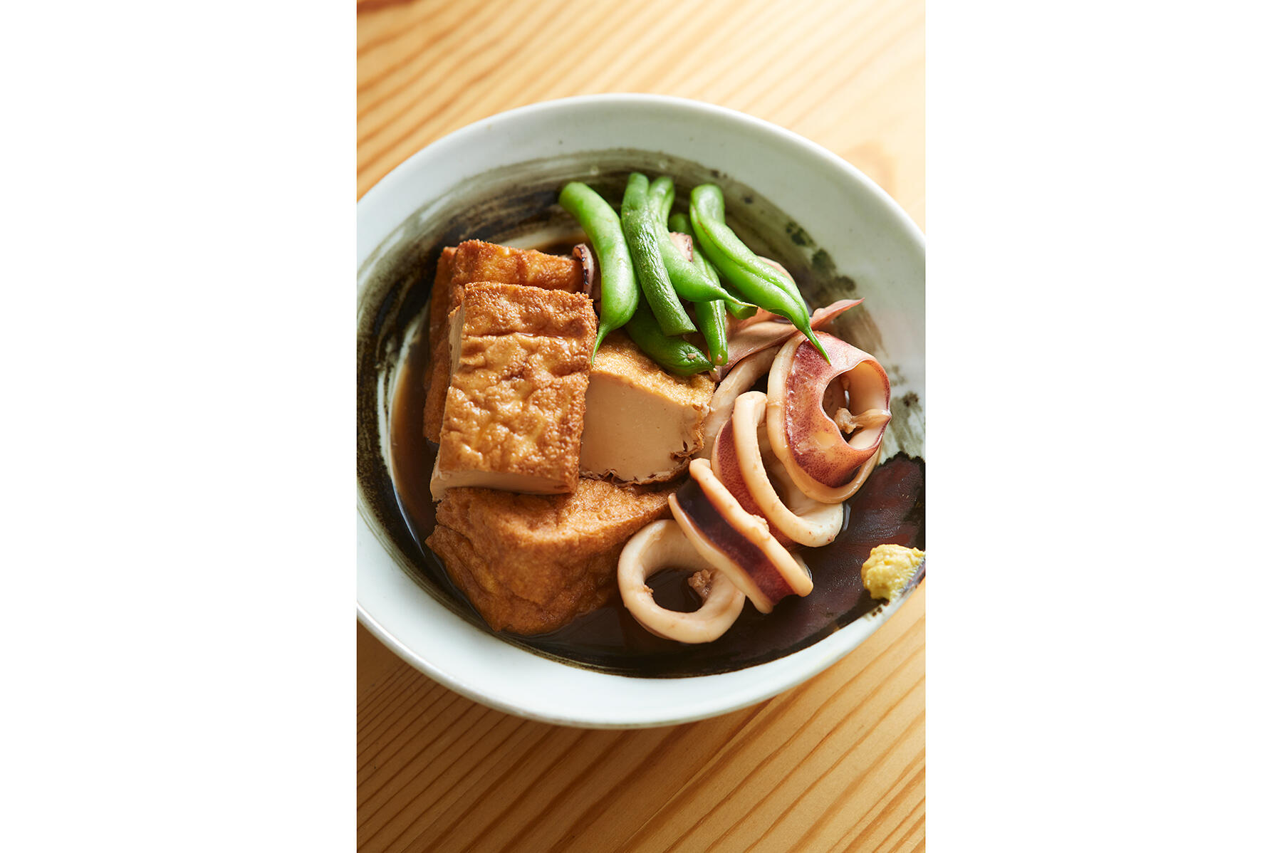いかの旨味で「だし」いらず“厚揚げといかの煮物”