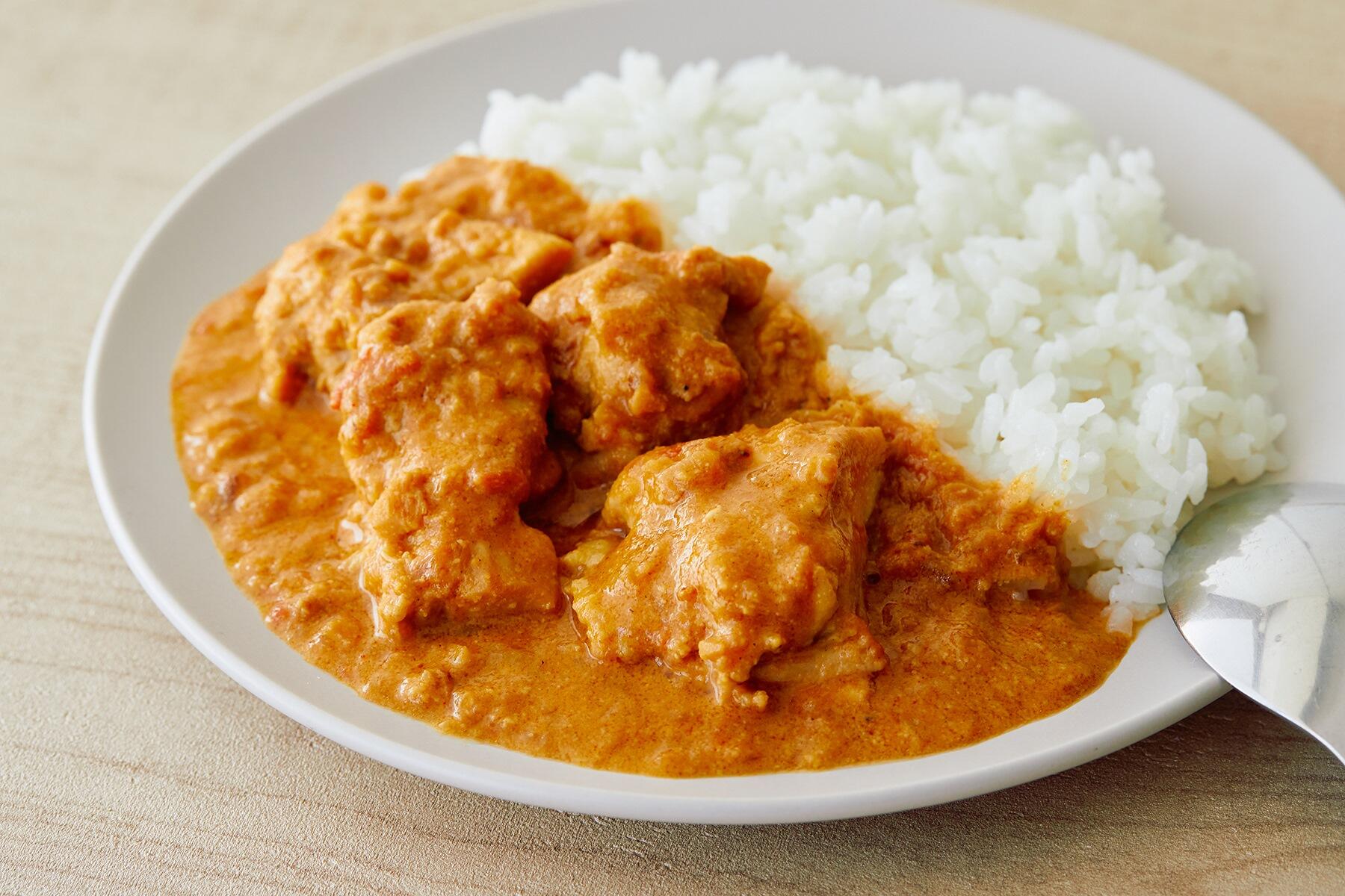 アーモンドチキンカレー