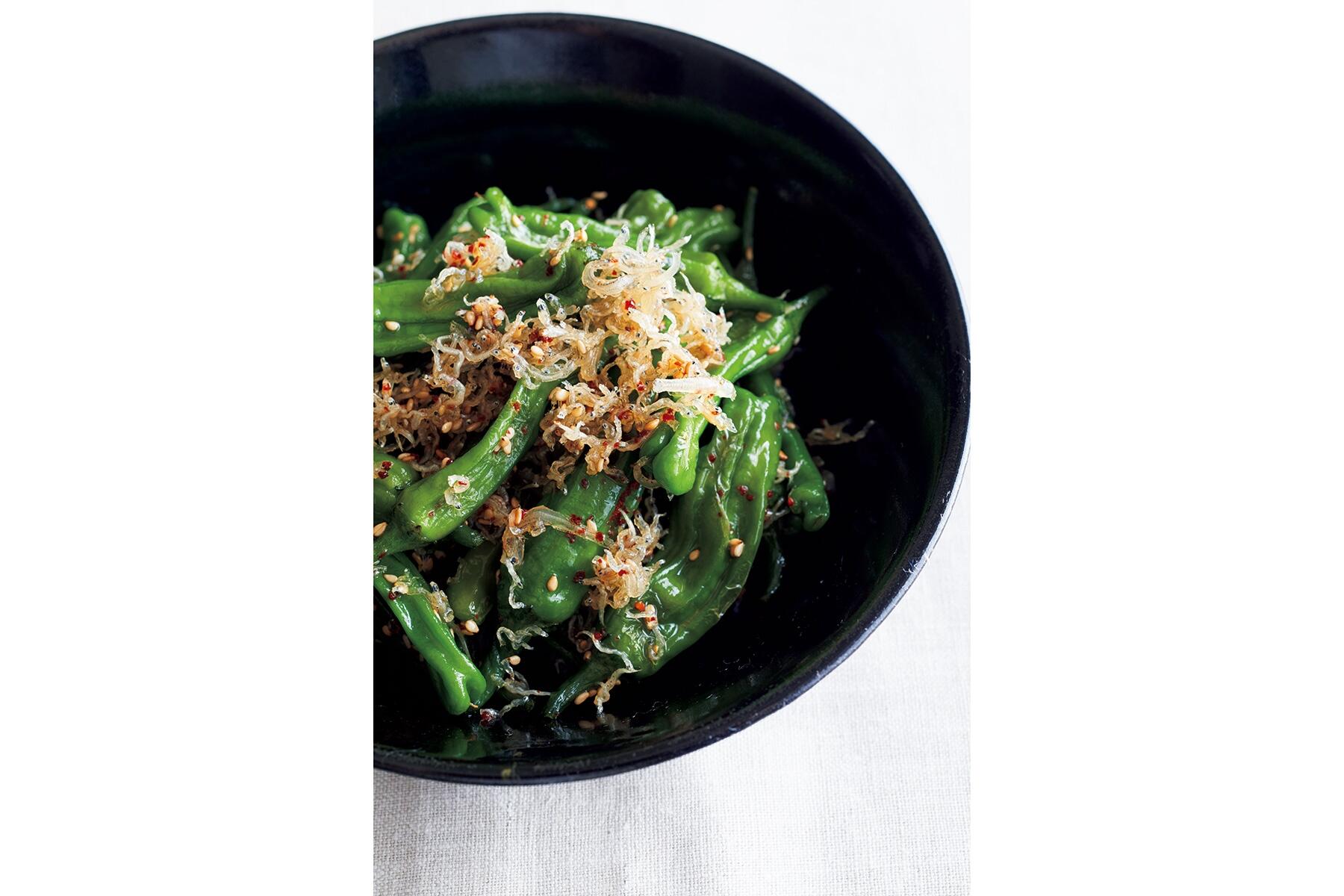 ししとうとじゃこの佃煮風