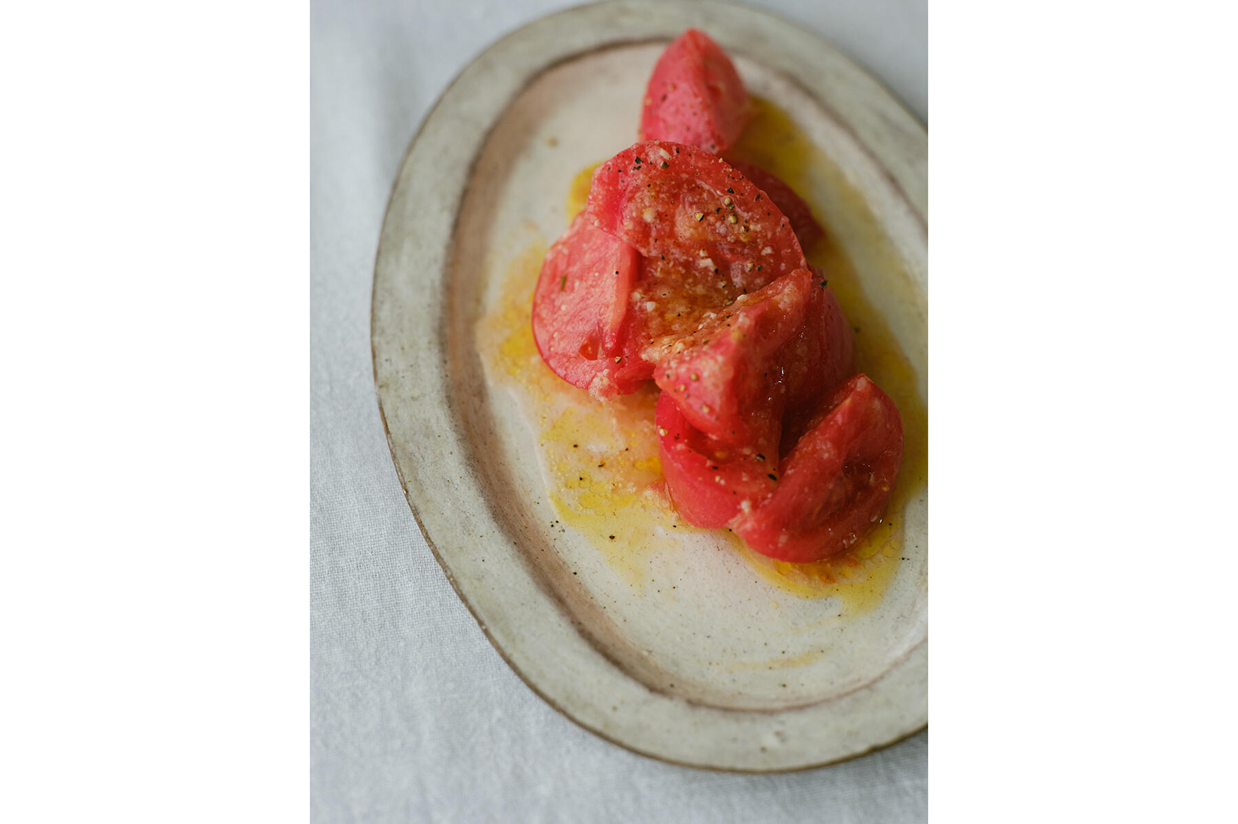 玉ねぎ糀でトマトサラダ