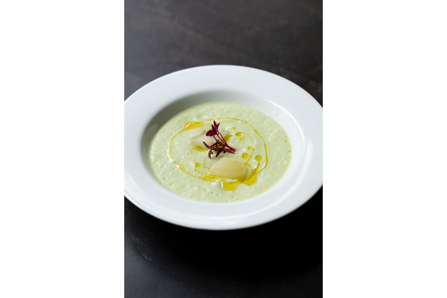 アボカドのガスパチョ