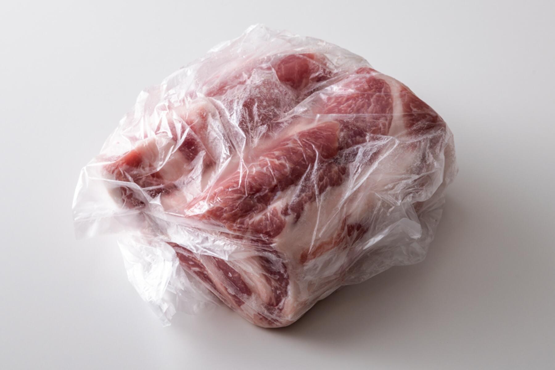 豚肉を常温に戻す