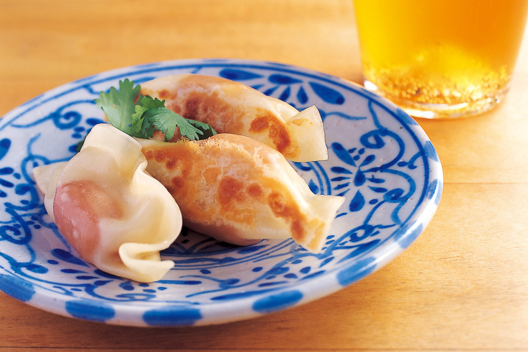 スモークチーズ餃子らっきょう入り