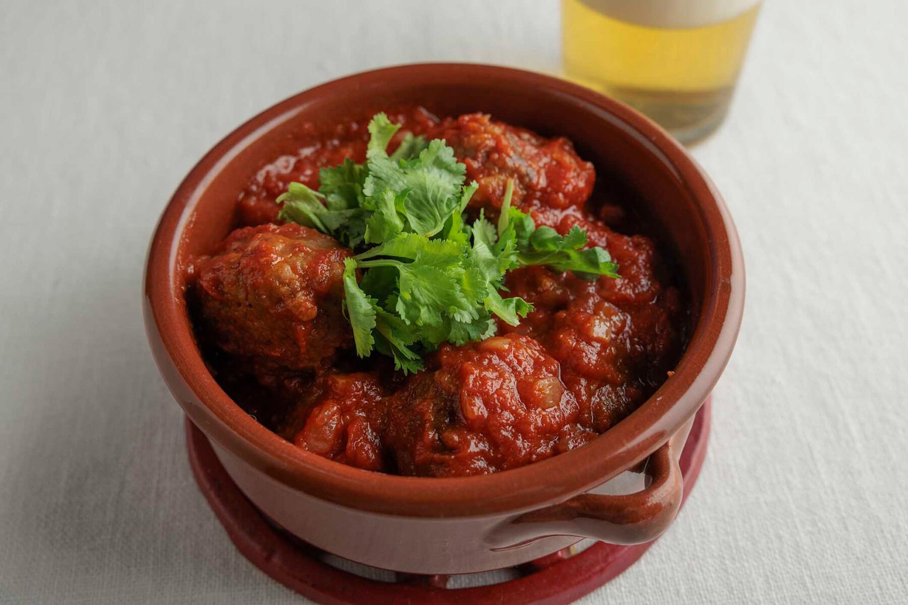 肉だんごのスパイス煮