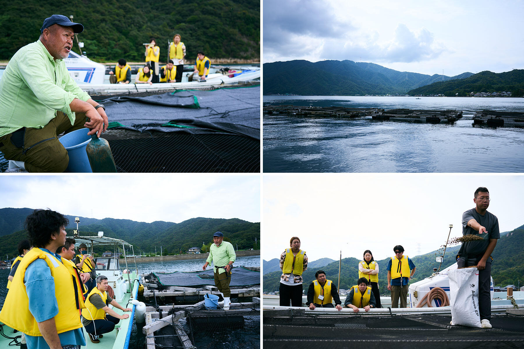 敦賀真鯛、若狭まはた、若狭ふぐの養殖場