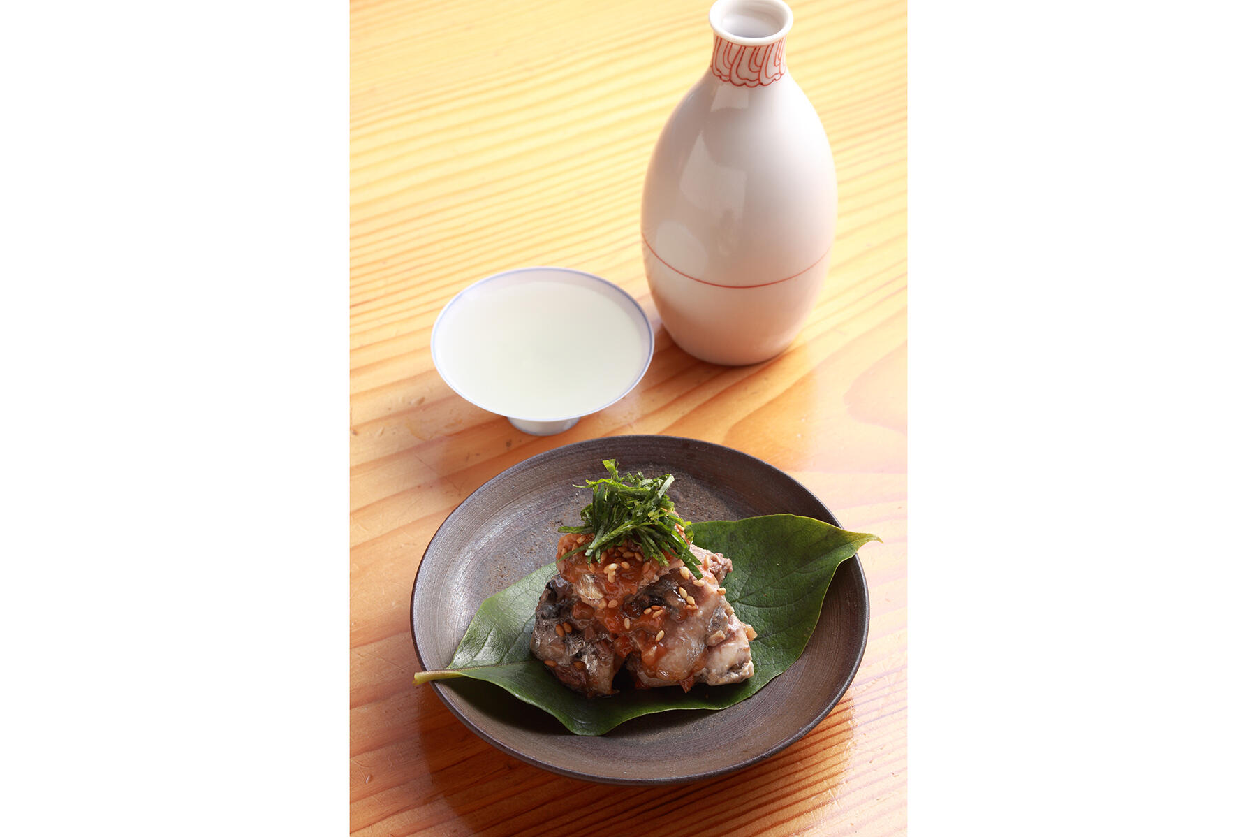 いわしの梅しそ和え