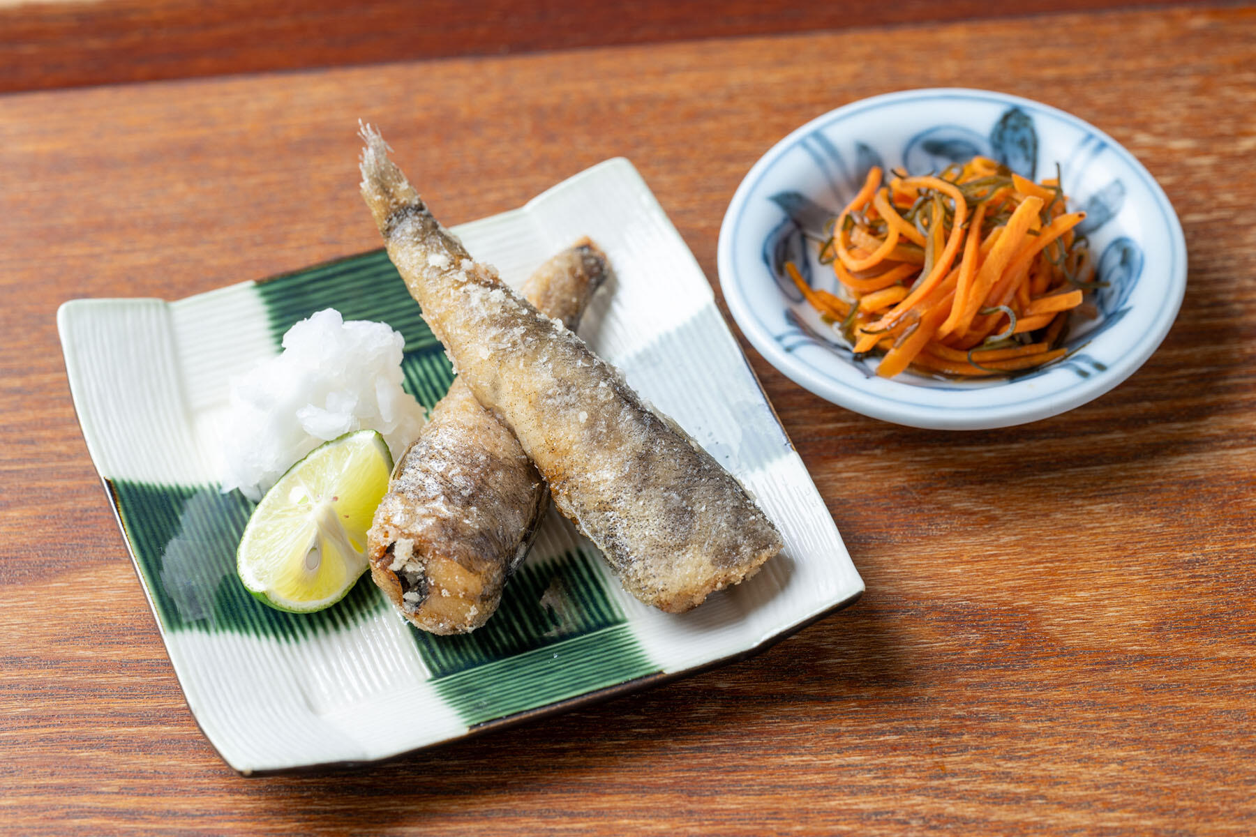 メヒカリ、いかにんじん