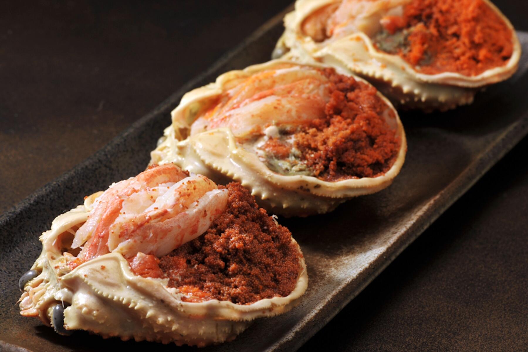 セイコガニの甲羅盛り 蟹の宝船