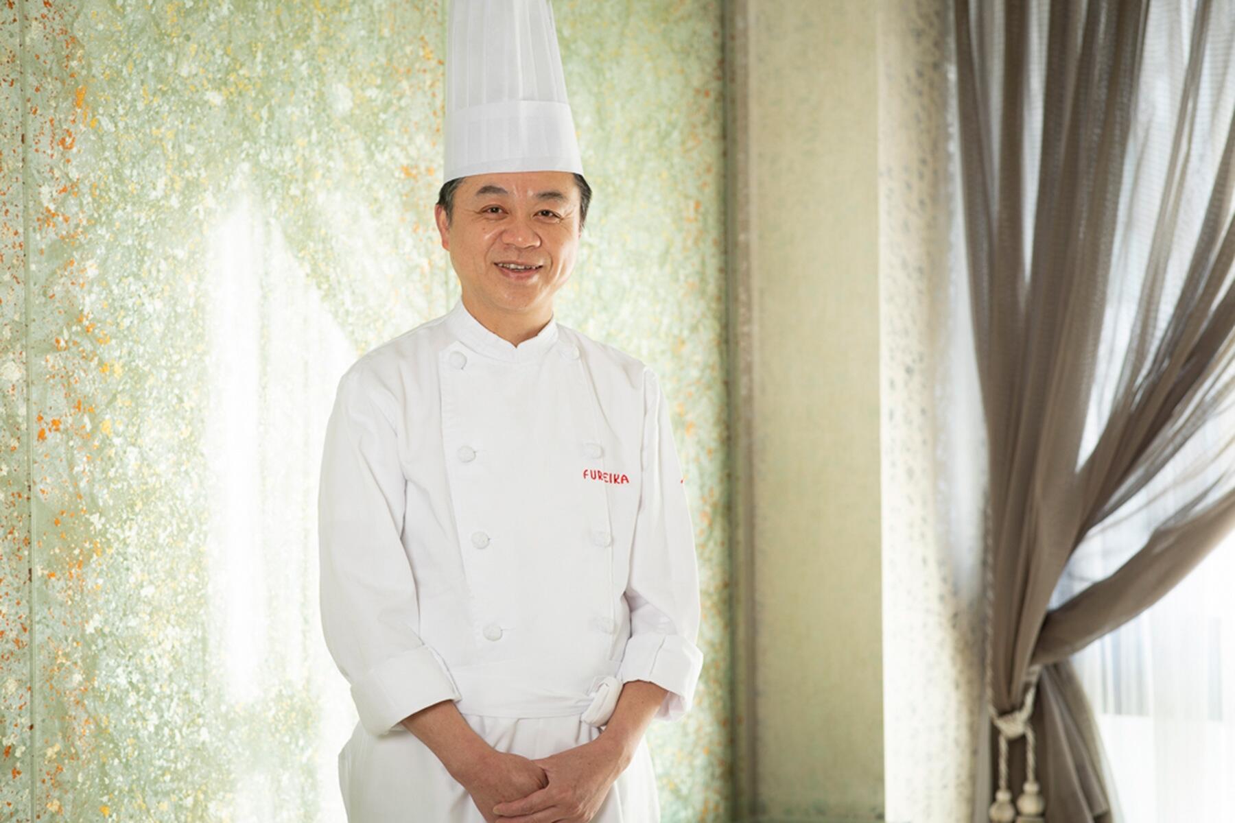 総料理長の石 嵐（いし らん）さん