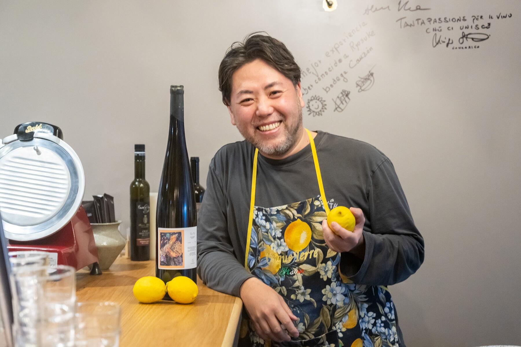 総料理長の堤亮輔さん