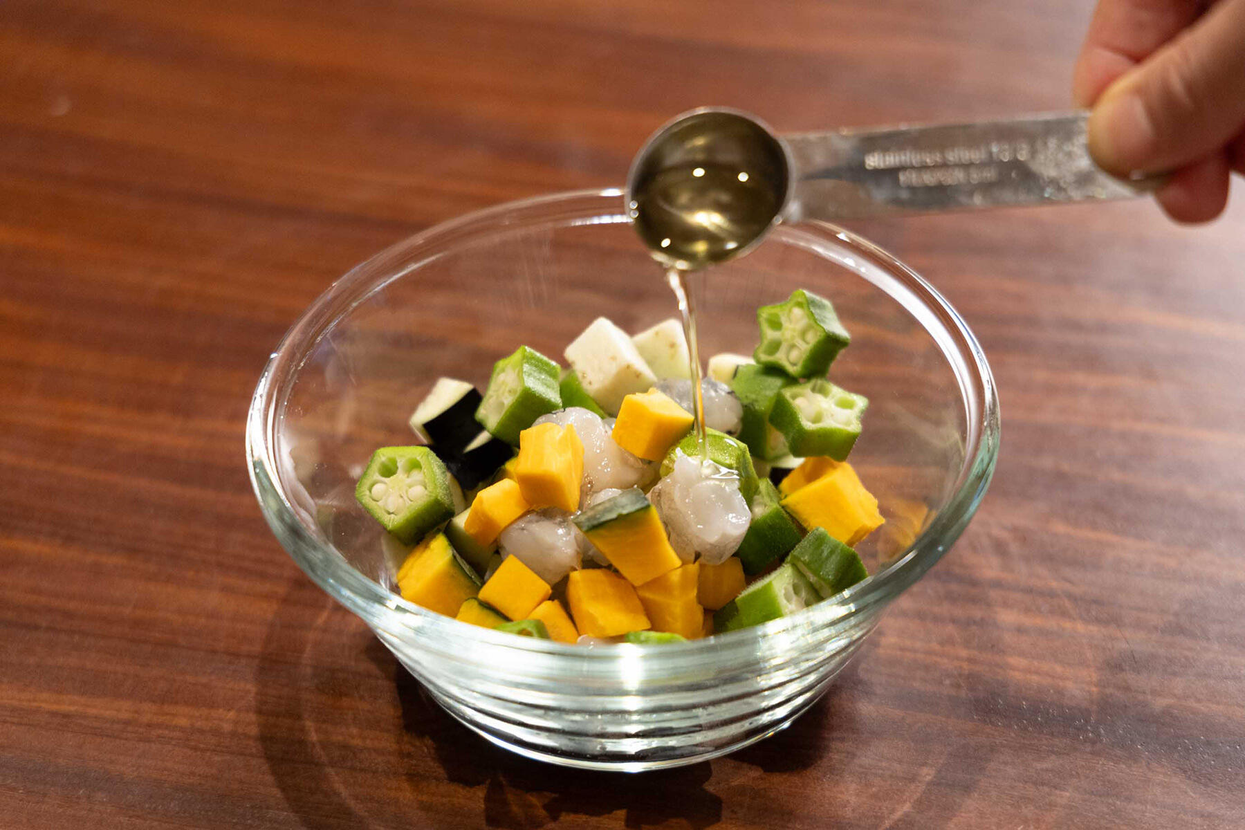 海老あんをつくる