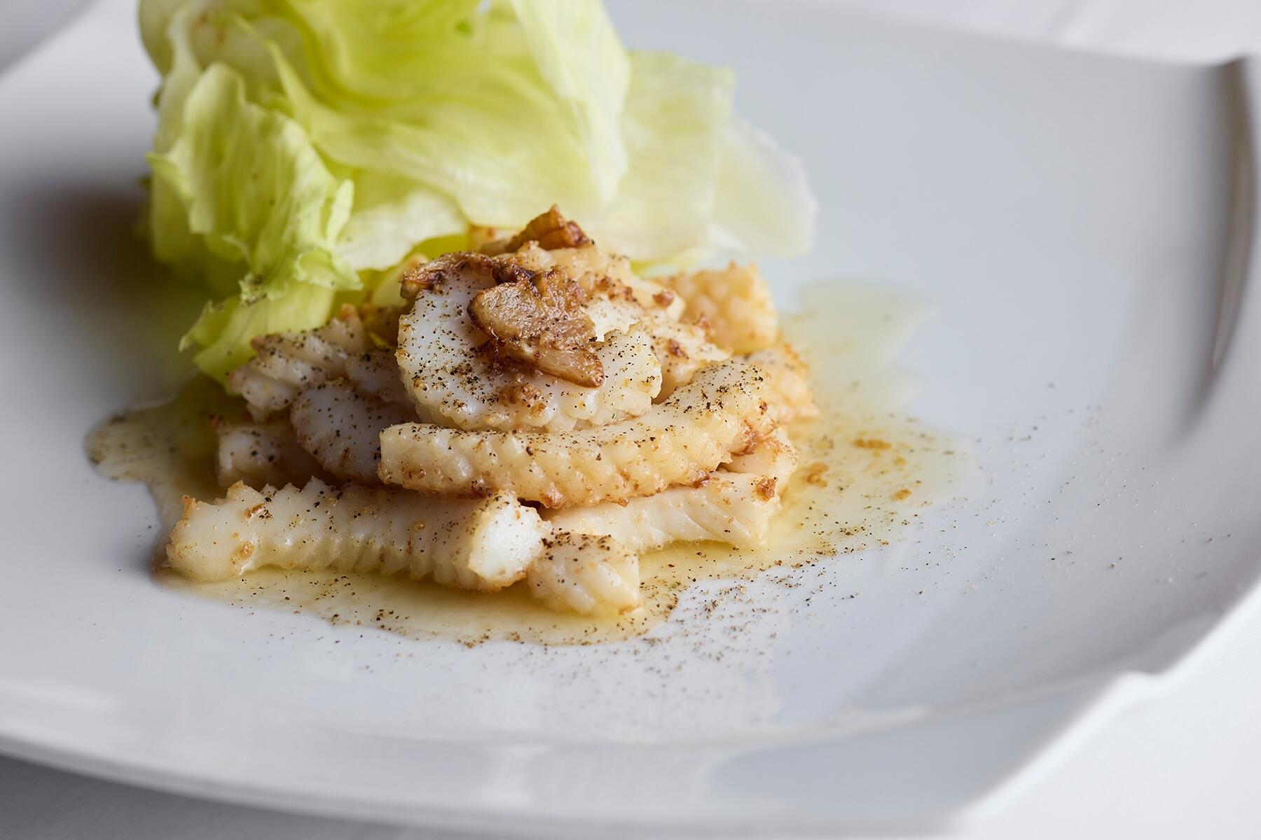 いかのナンプラーバターソテー