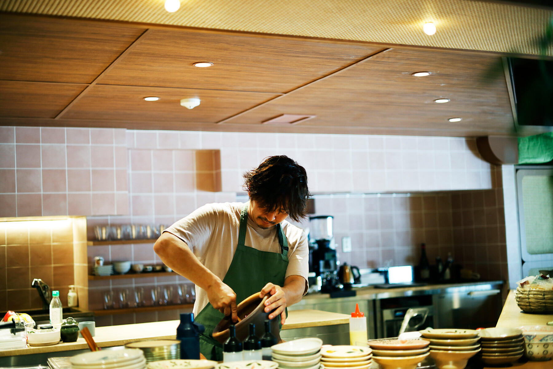 オープンキッチン