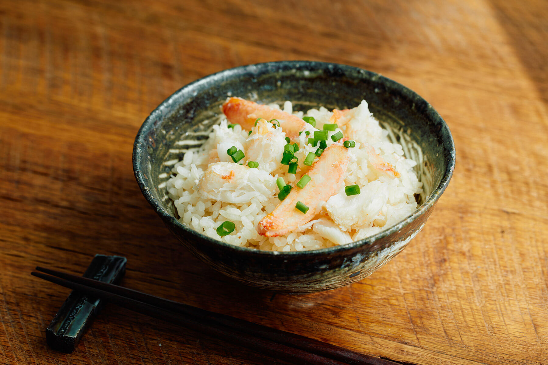 かにたっぷり 炊き込みごはん