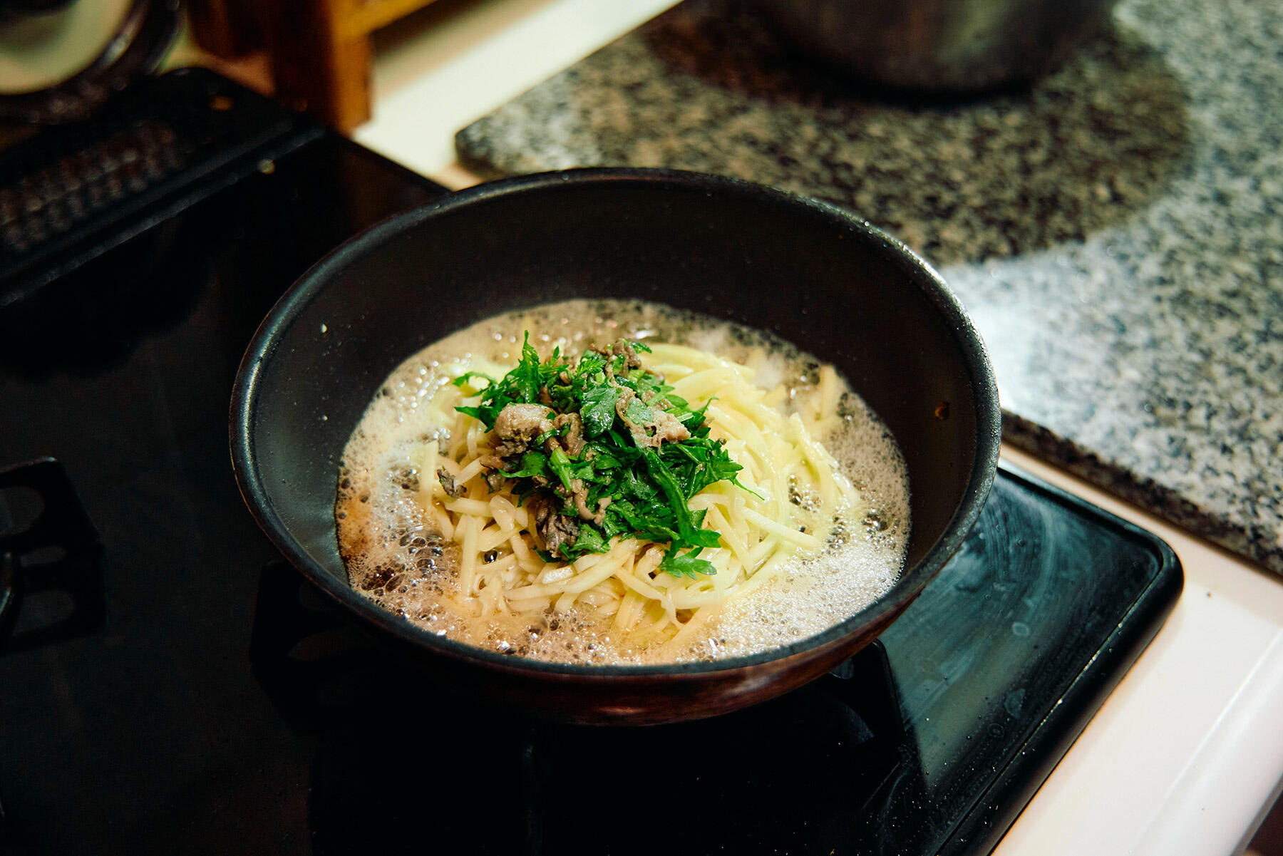 ガレットを焼く