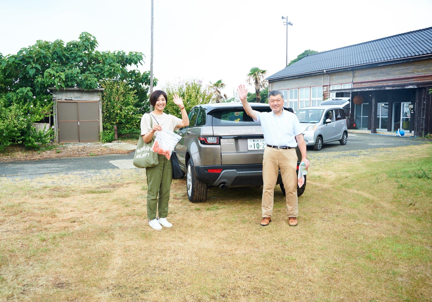 佐渡を後にした