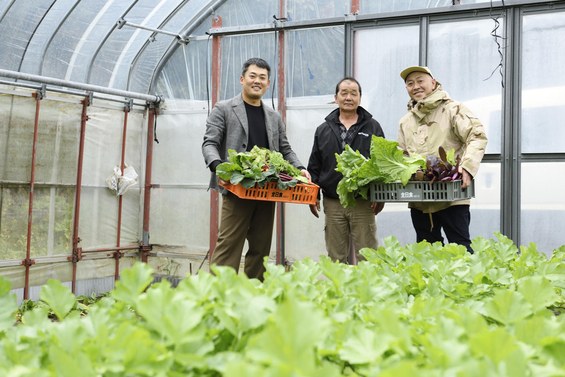 農業に訪れる気鋭の料理人。