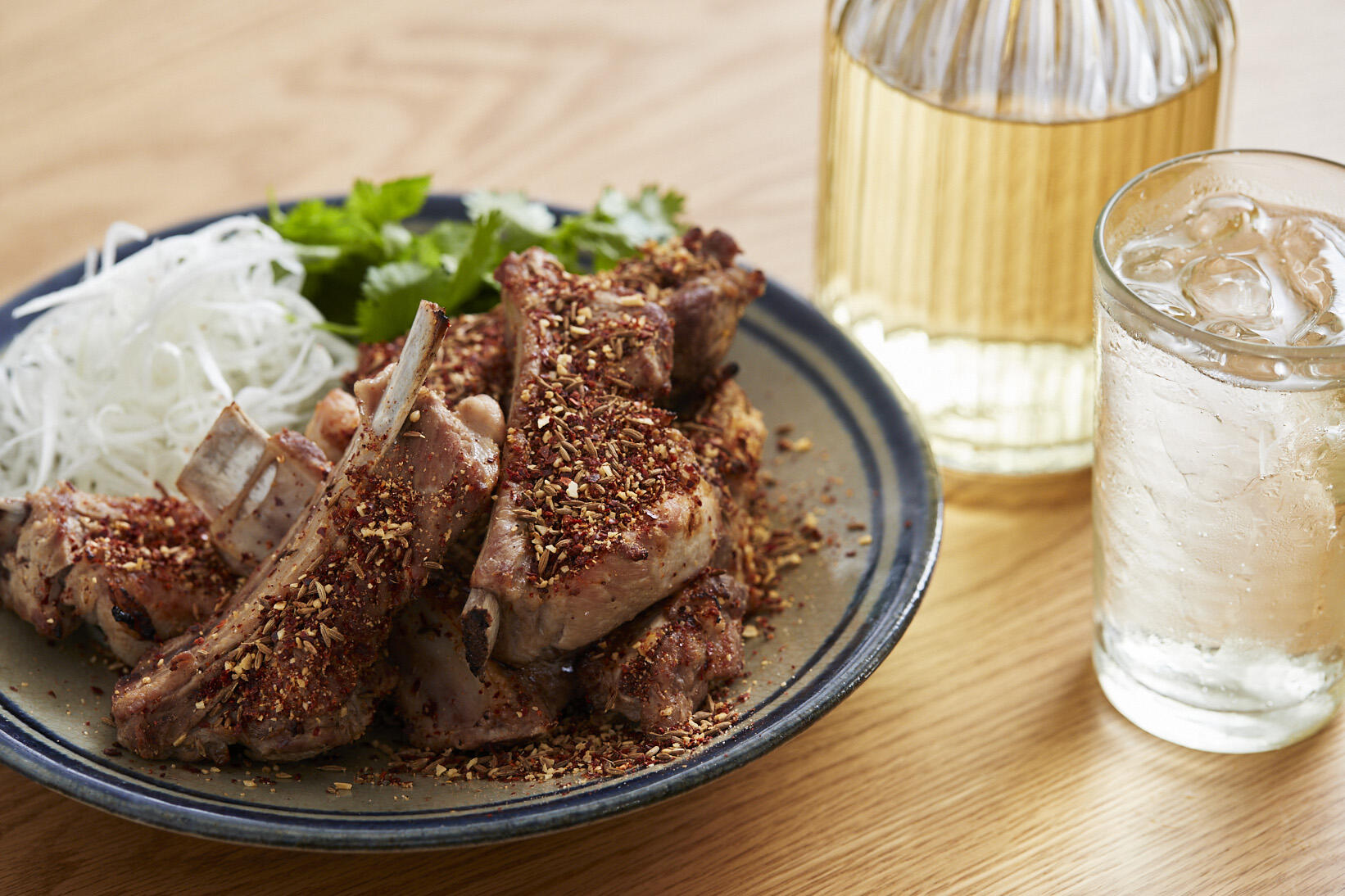 スペアリブの中国東北風スパイス焼き