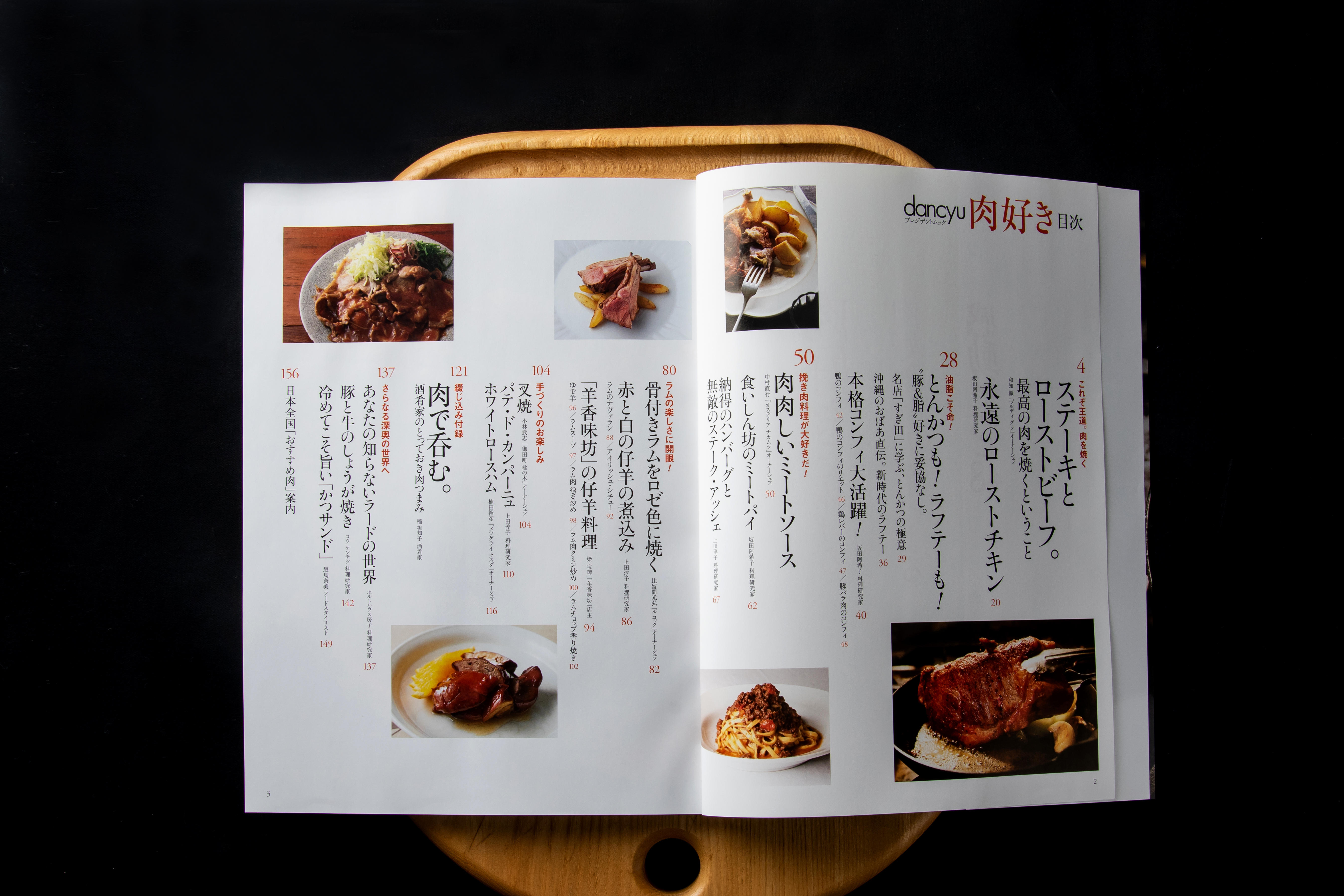 『肉好き』目次