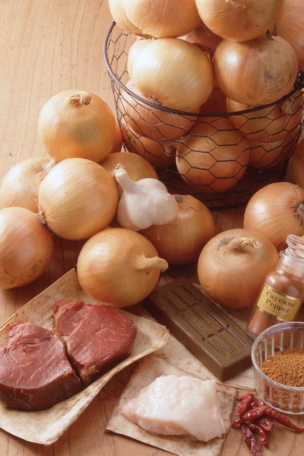 材料費は牛肉よりも玉ねぎ30個分のほうが高くつく?