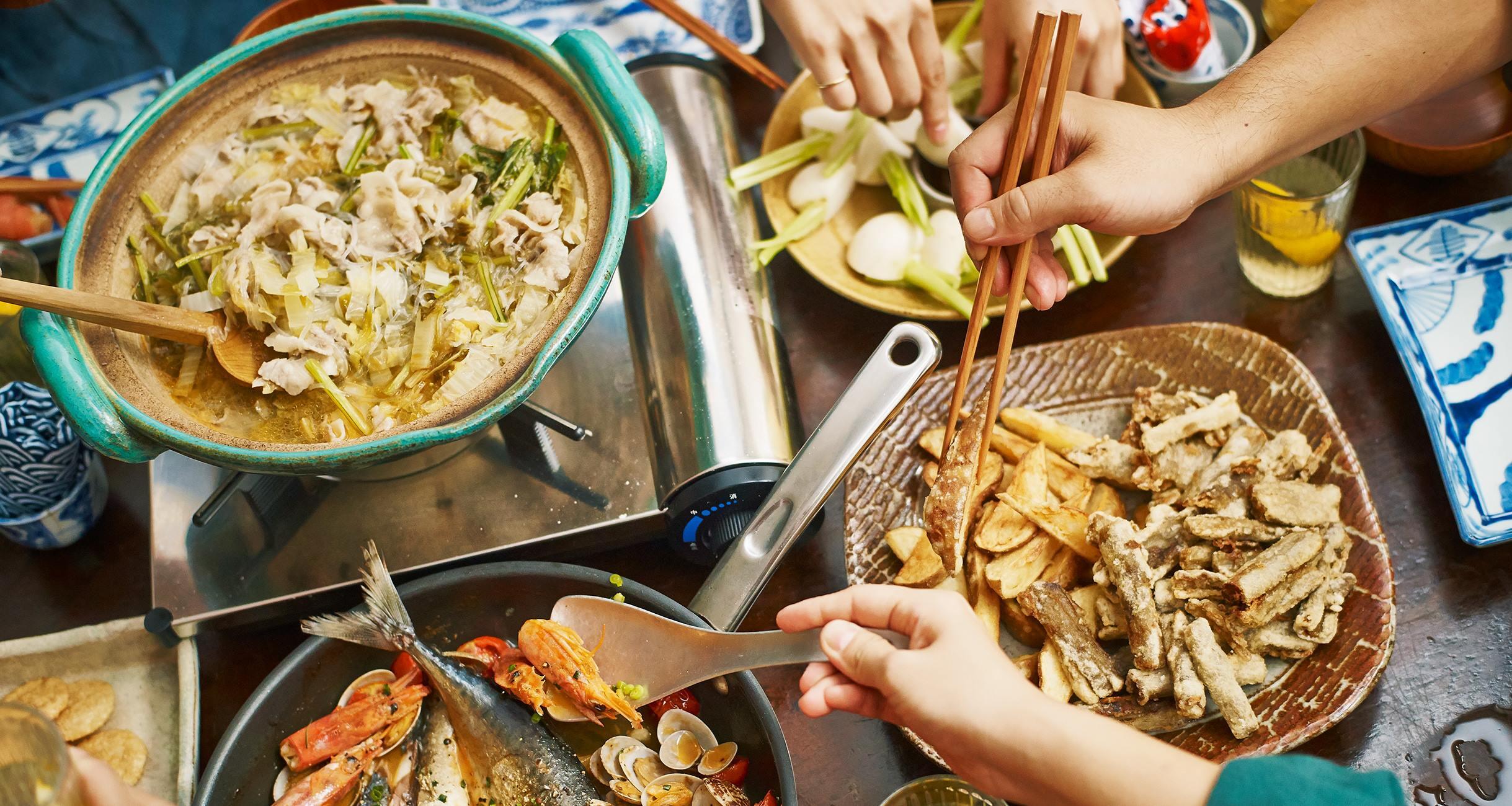 “無国籍居酒屋”風料理で家宴会!