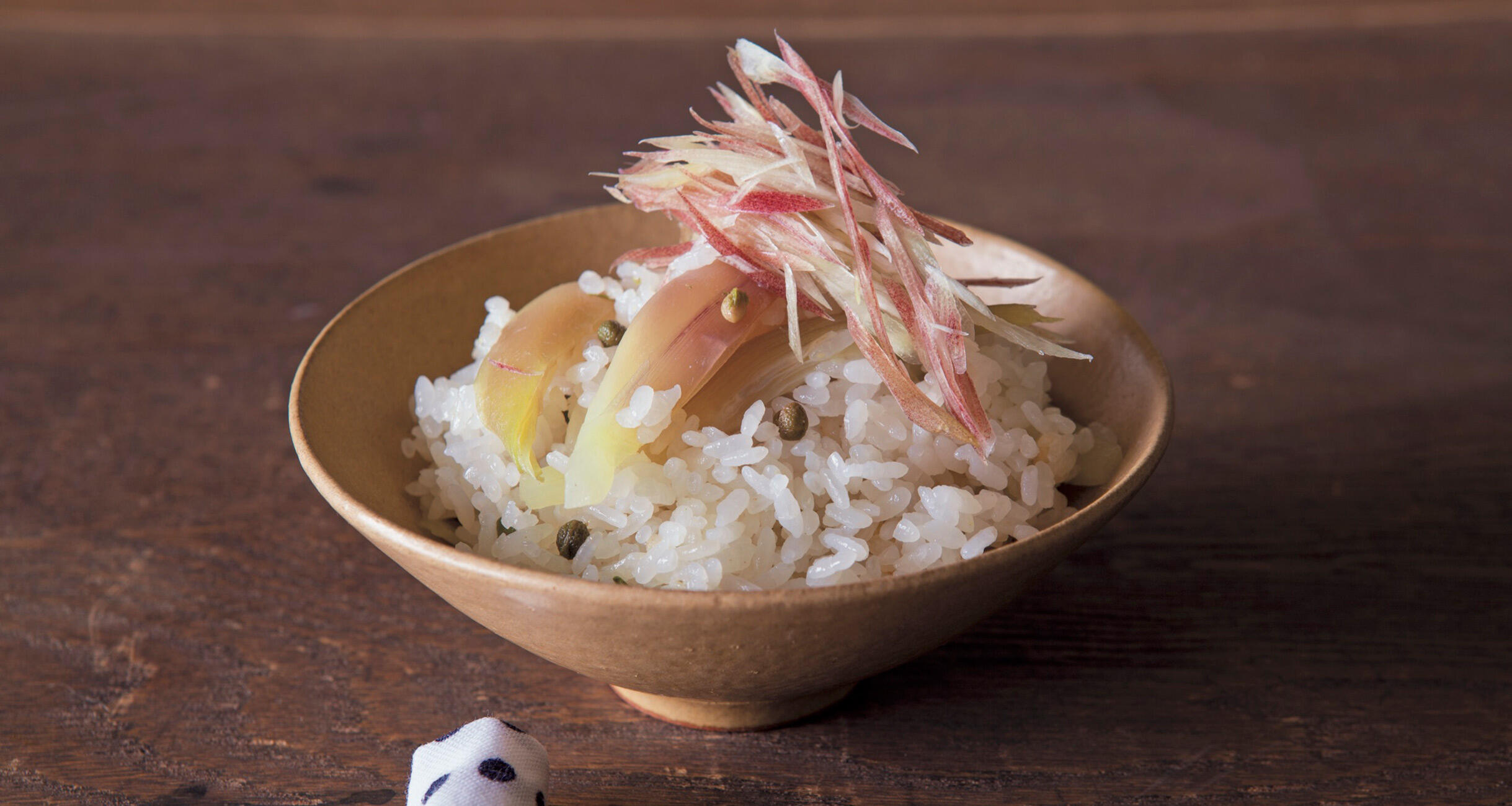 ほっこりとろりの新食感 茗荷と実山椒の炊き込みご飯 夏を感じる薬味ごはん 今日 なにつくる 公式 Dancyu ダンチュウ