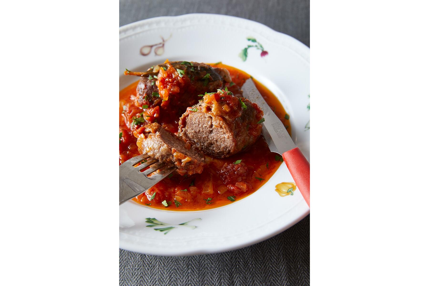 トマトの酸味で軽やかな“ミラノ風ポルペット”