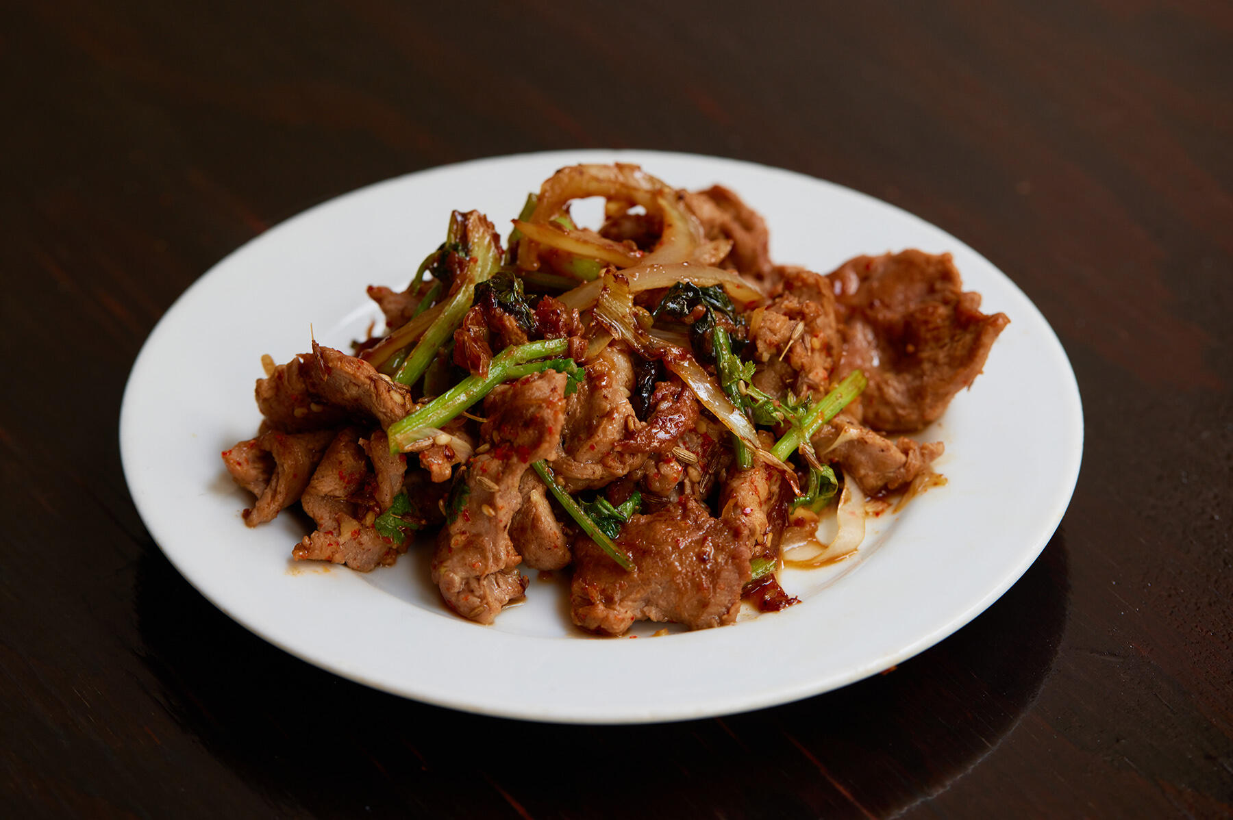 香味ラム肉のパオ