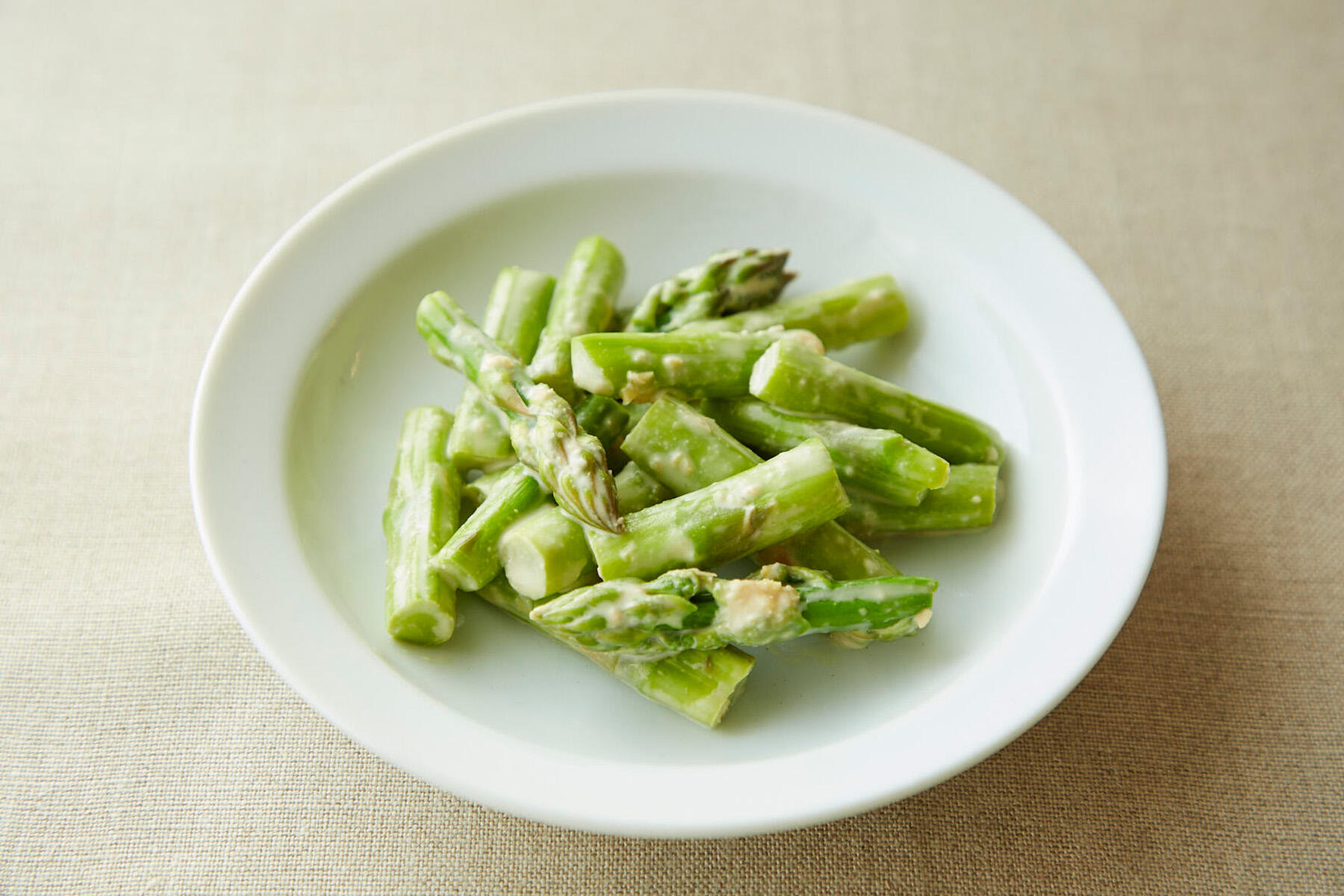 アスパラ味噌マヨ