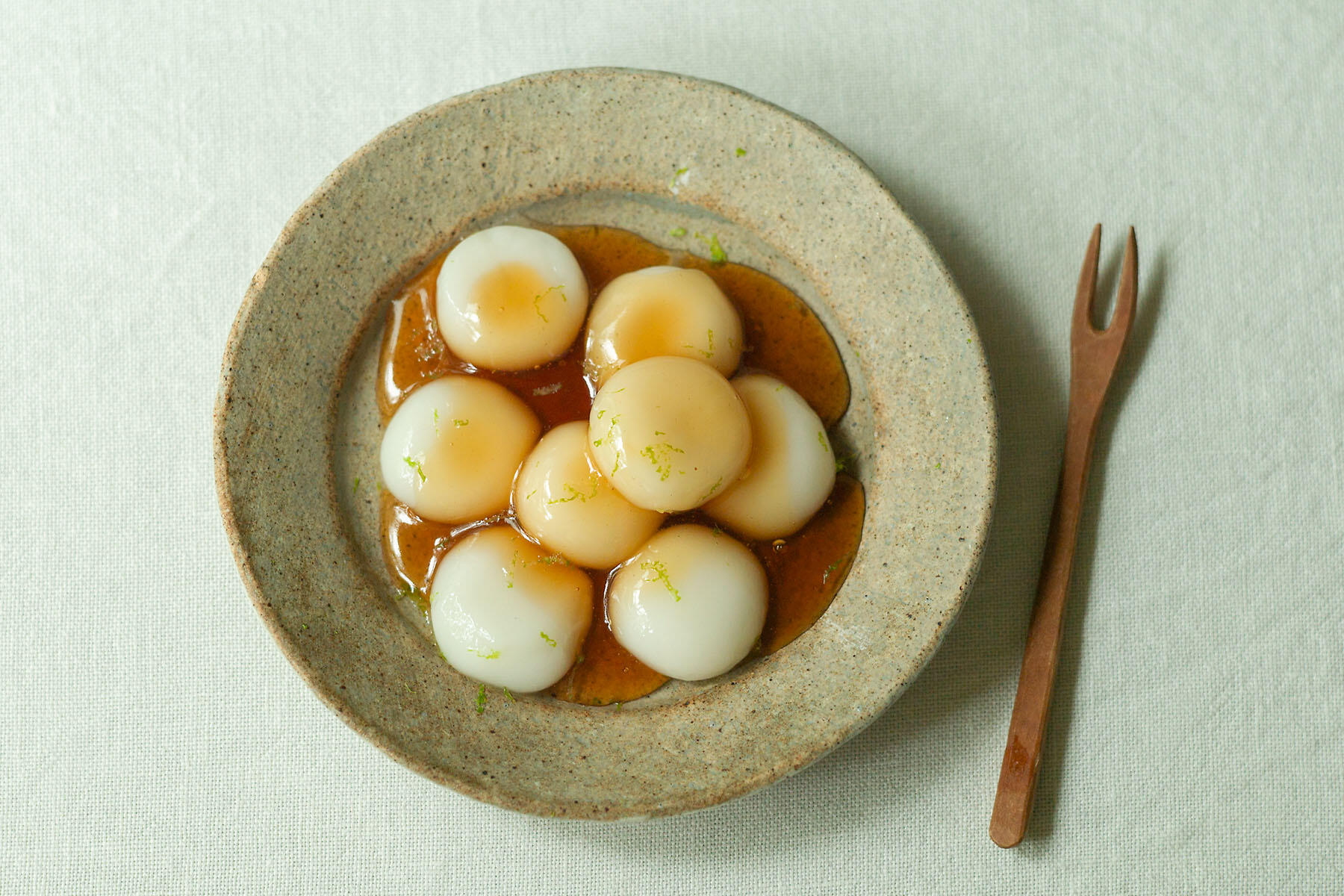 みたらし団子の中にたっぷりこしあん！ 牡丹だんご みたらし味 6