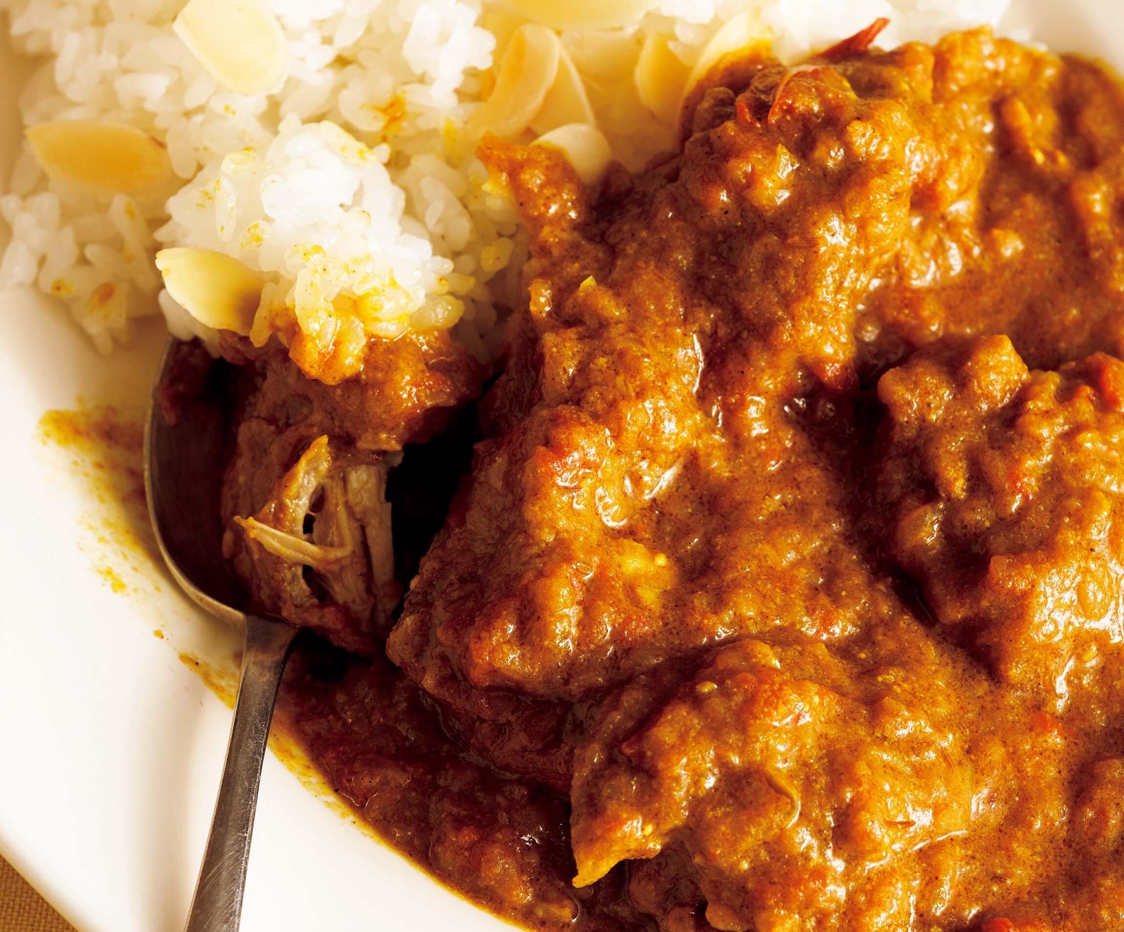 バリエーション豊かなチキンカレー