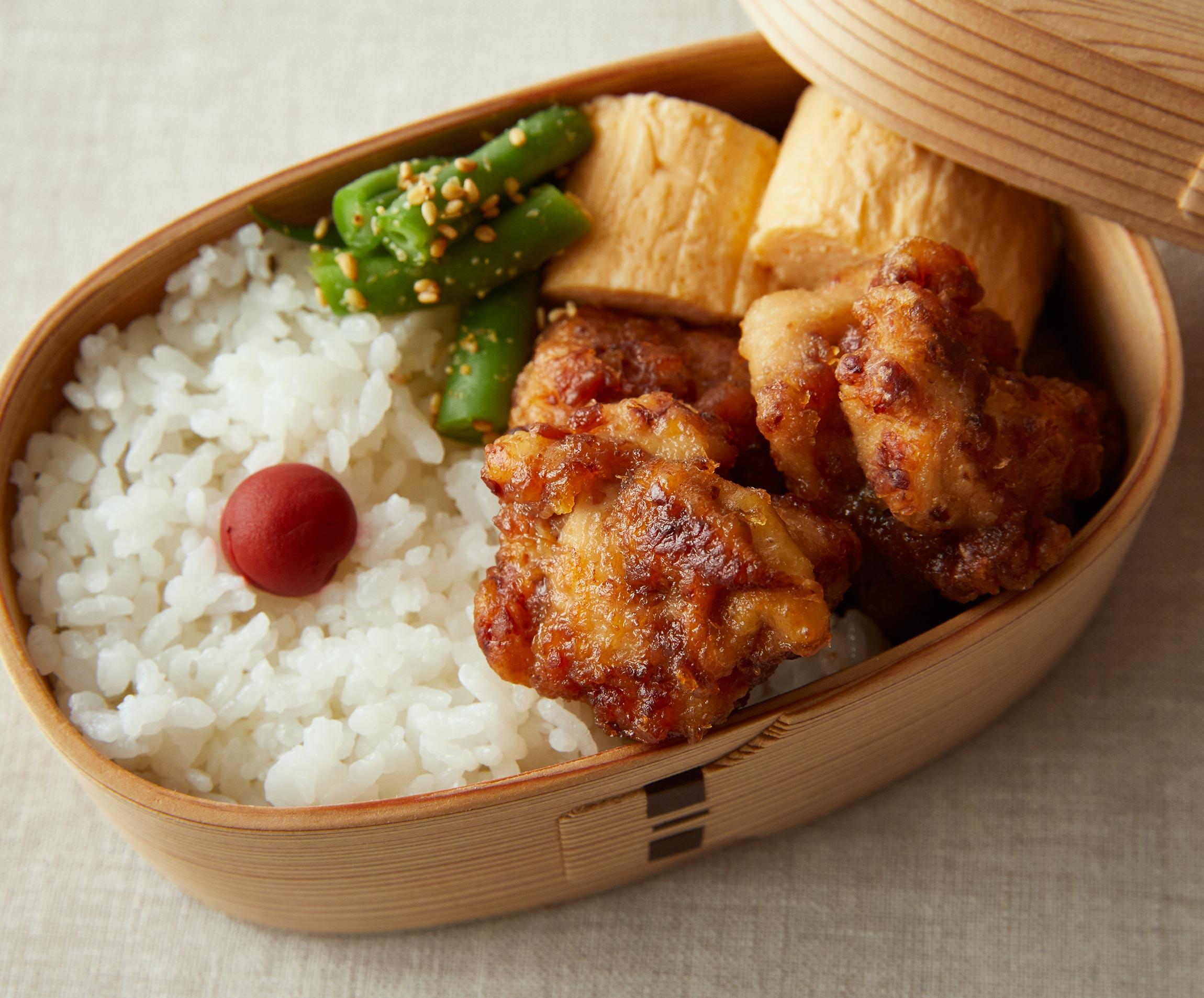 弁当 からあげ ストア フライパン