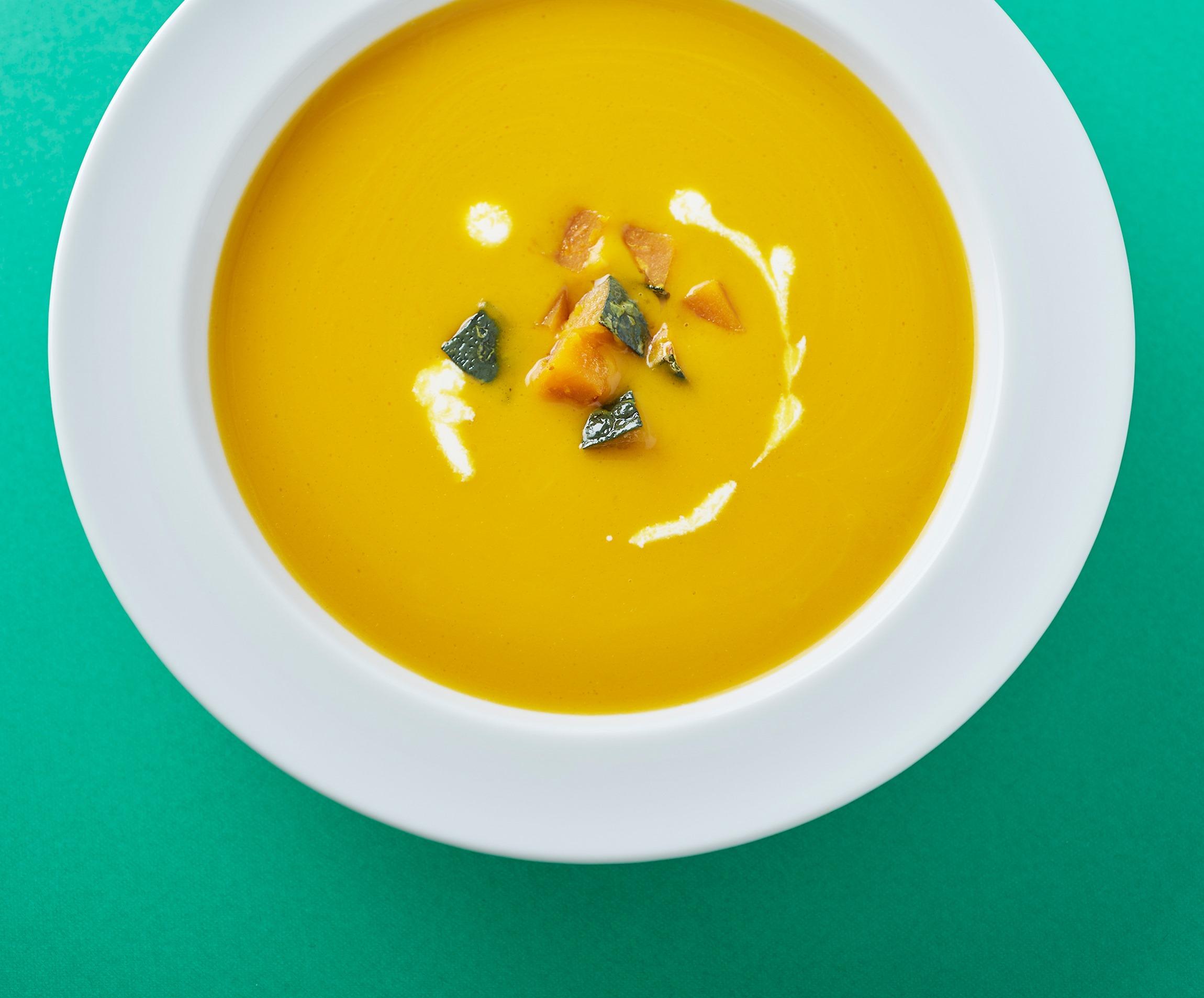 かぼちゃのポタージュ は極上の舌触り スープをじっくりつくる 手軽につくる 公式 Dancyu ダンチュウ